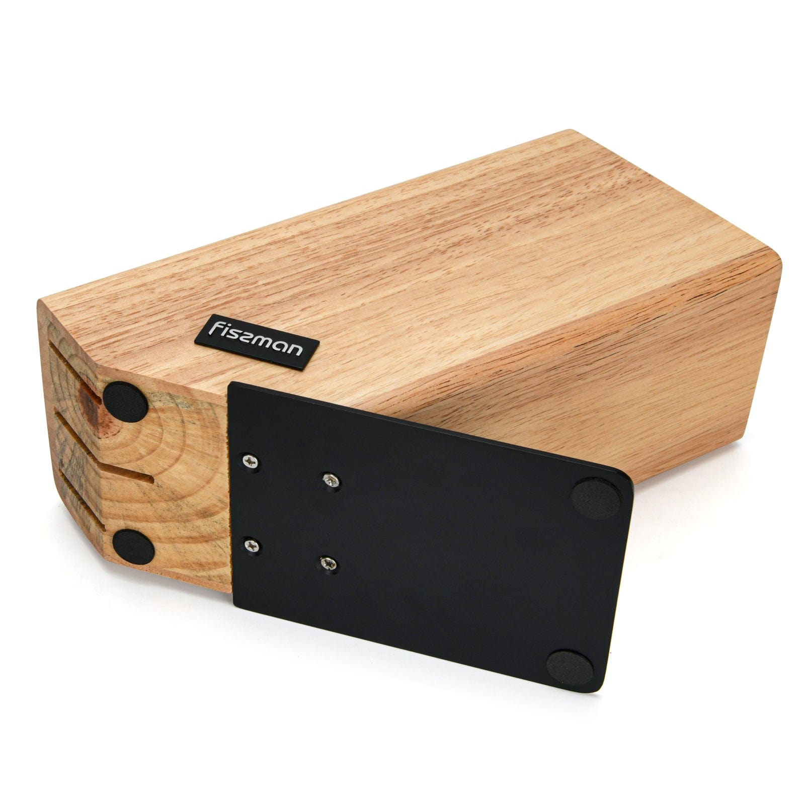 طقم سكاكين فيسمان من 6 قطع مع كتلة خشبية 3cr14 من سلسلة Arne، بني/فضي، 36 سم