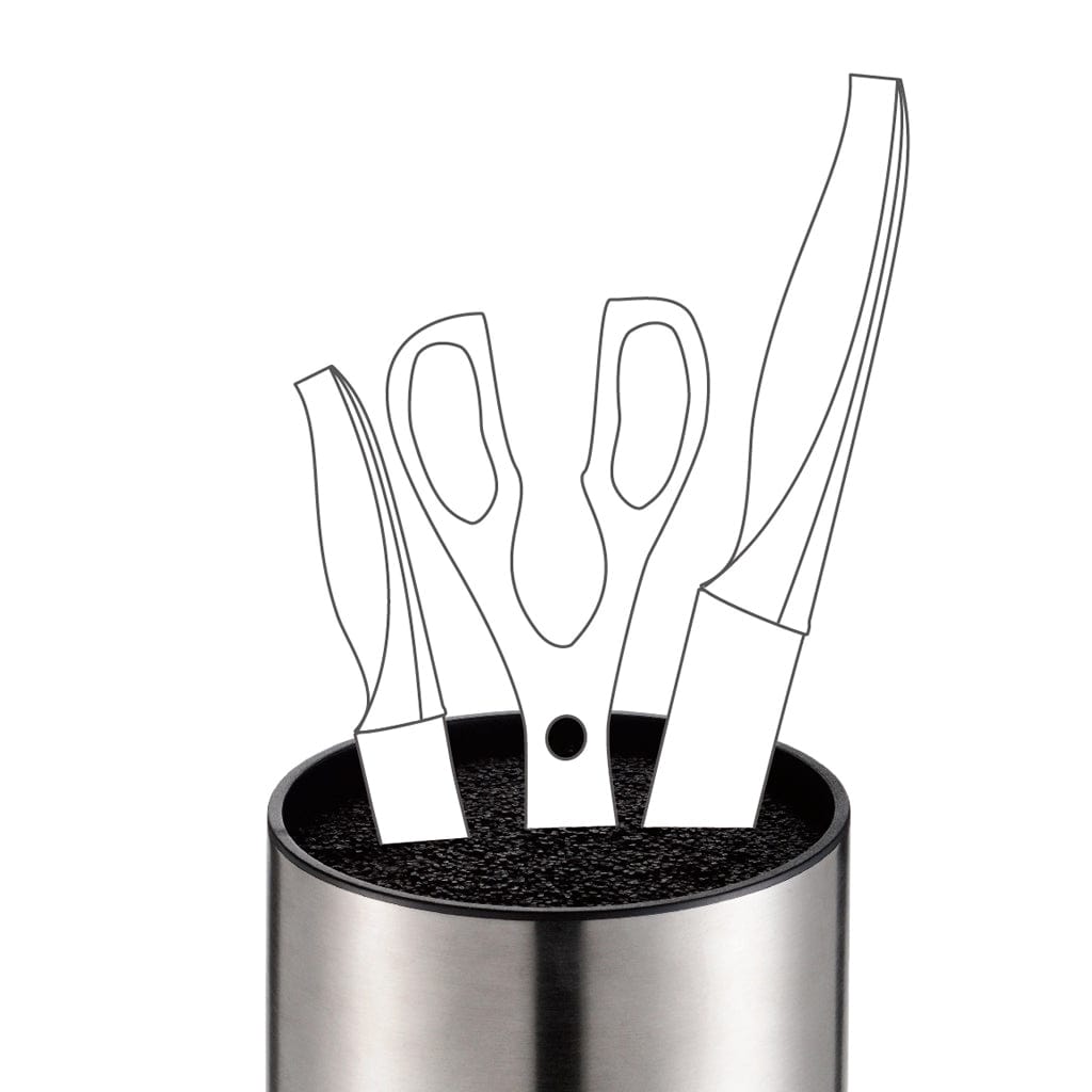 منظم سكاكين المطبخ من فيسمان 11×11×22 سم (فولاذ مقاوم للصدأ)