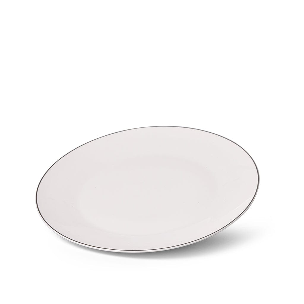 Fissman Plate Aleksa Series 27cm Color White (Porcelain)