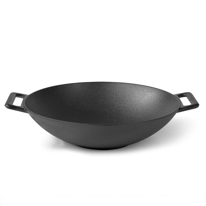 Fissman Wok 30.6x8cm/3.1LTR (Cast Iron)