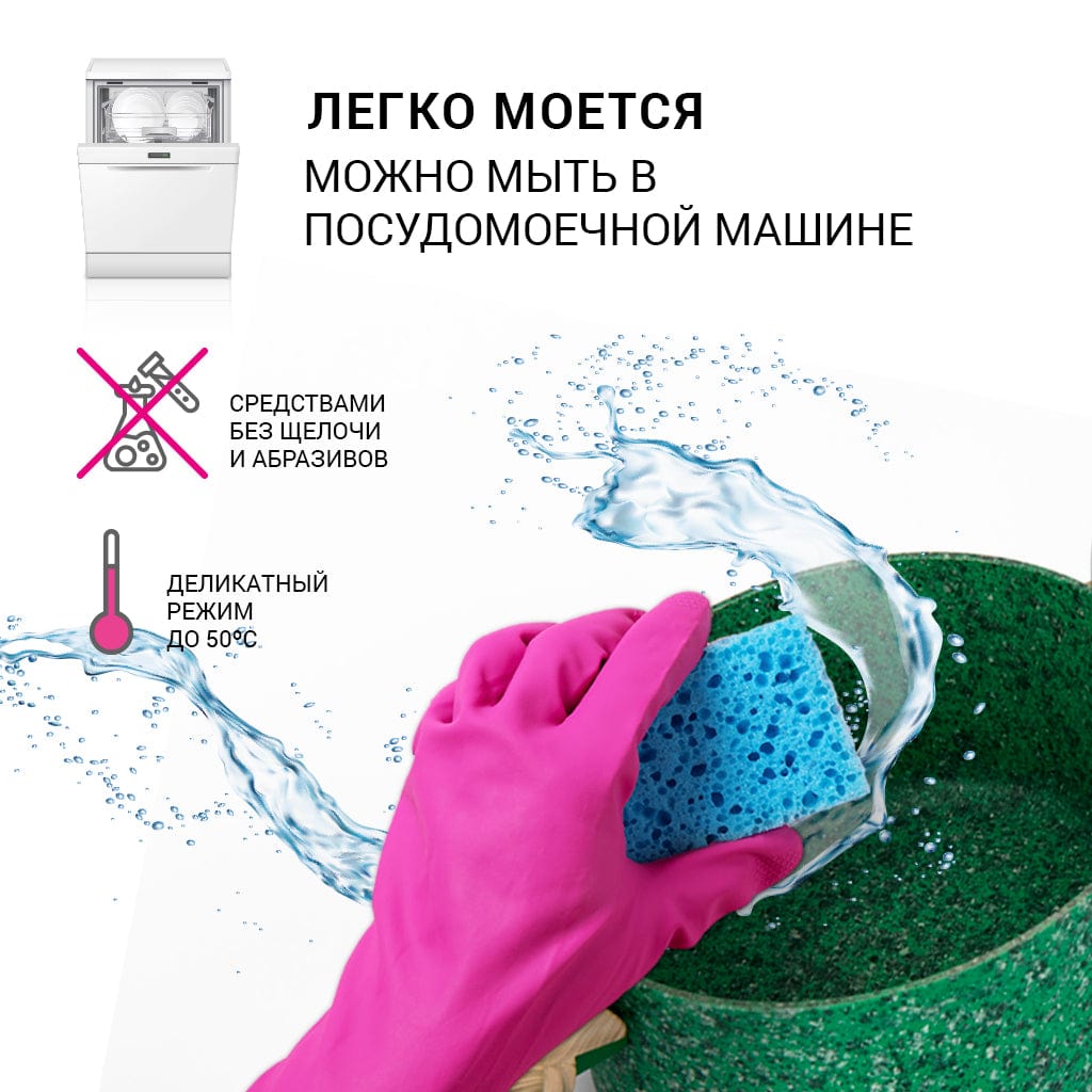 قدر فيسمان ستوك بوت ملاكيت 24×10.9 سم/4.7 لتر مع غطاء زجاجي وقاعدة حثية (ألومنيوم مع طلاء غير لاصق)