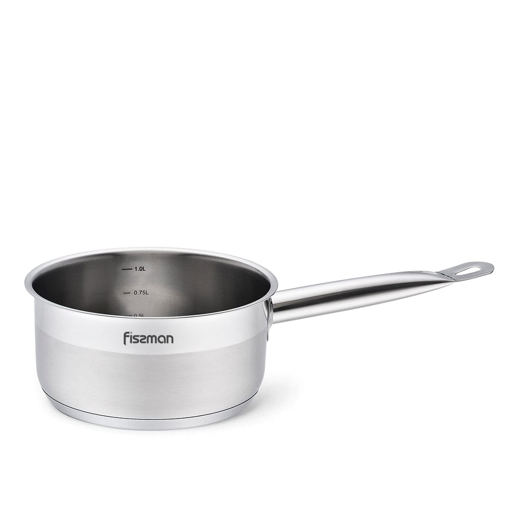 Fissman Sauce Pan Arielle Series Stainless Steel Silver 1.5L