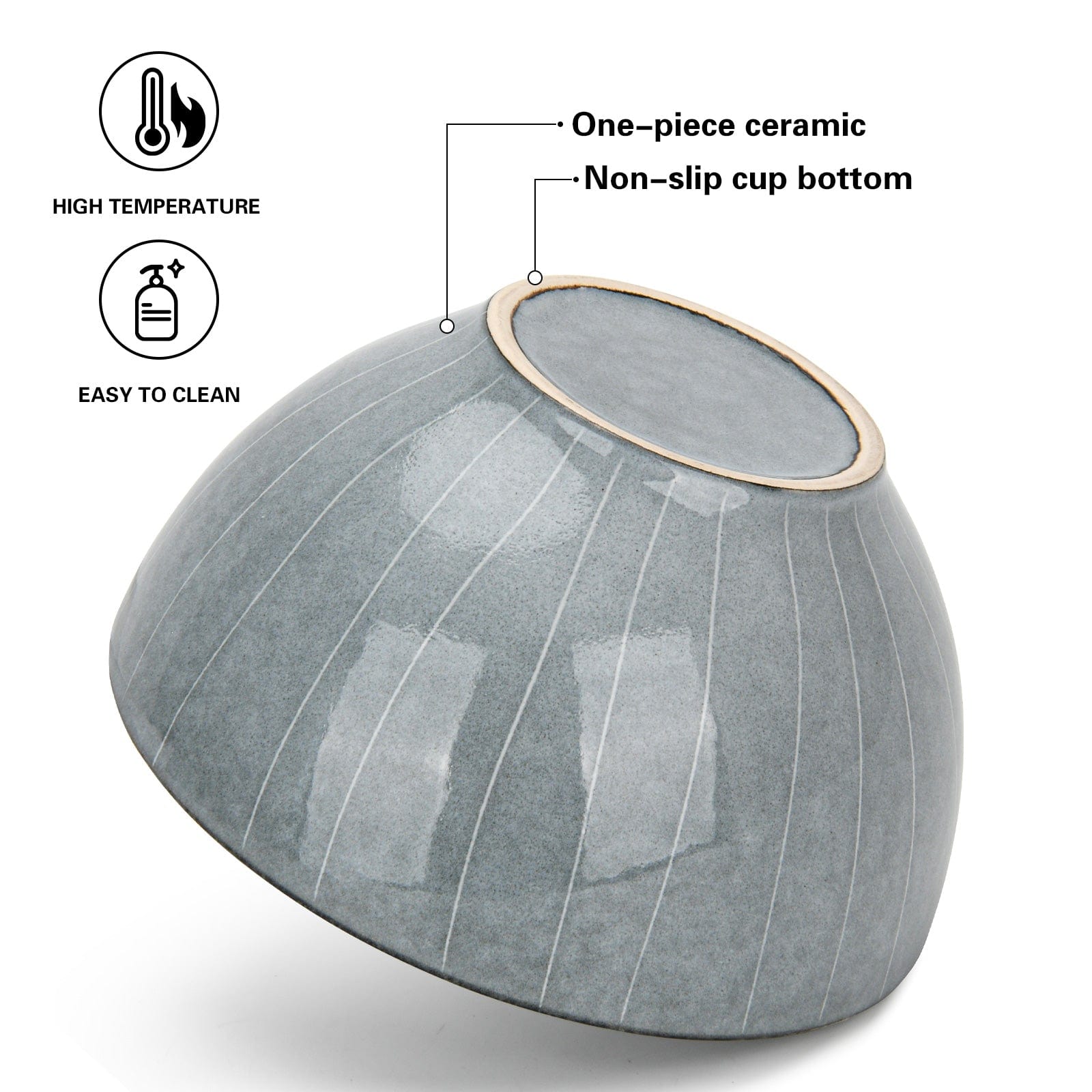 وعاء فيسمان جولي سيريز 17×9 سم/800 مل (سيراميك)