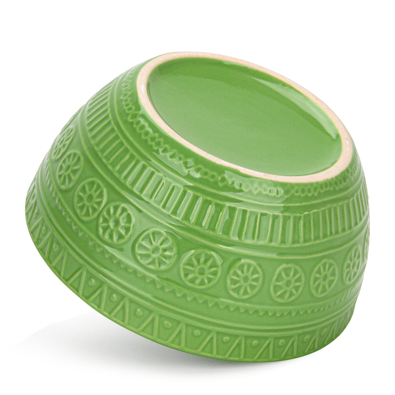 مجموعة أدوات مائدة فيسمان من 16 قطعة، سلسلة موتيف، باللون الأخضر (سيراميك)