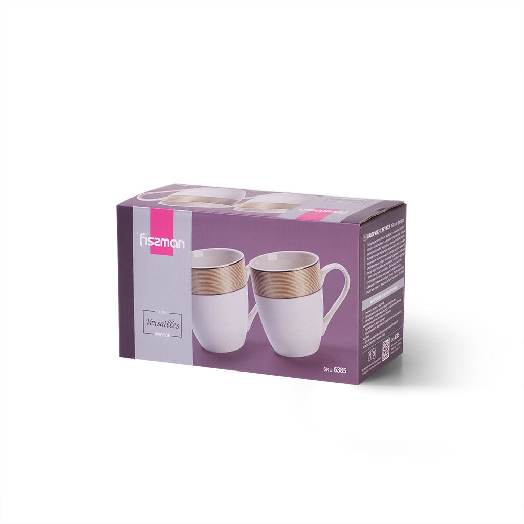 Fissman 2 Mug Set VERSAILLES 350 Ml (Porcelain)
