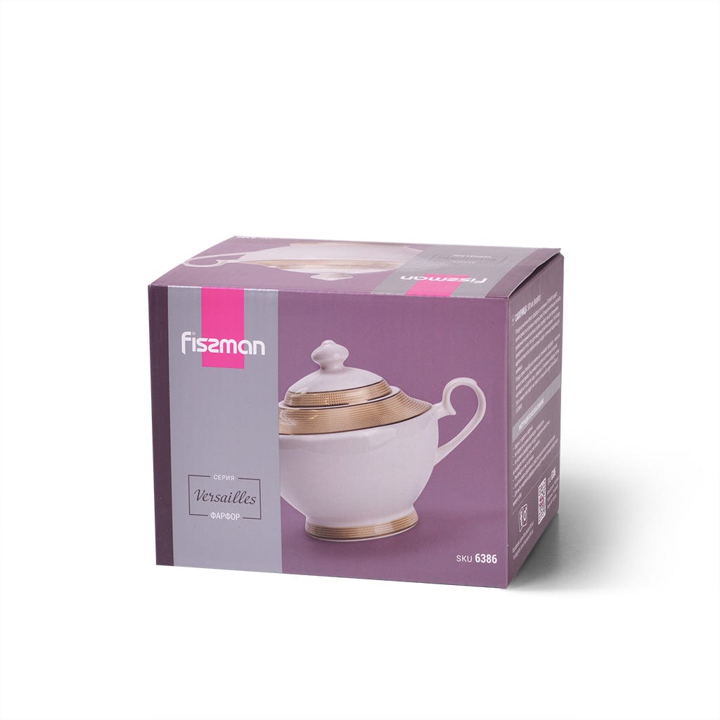 Fissman Sugar Bowl VERSAILLES 500ml (Porcelain)