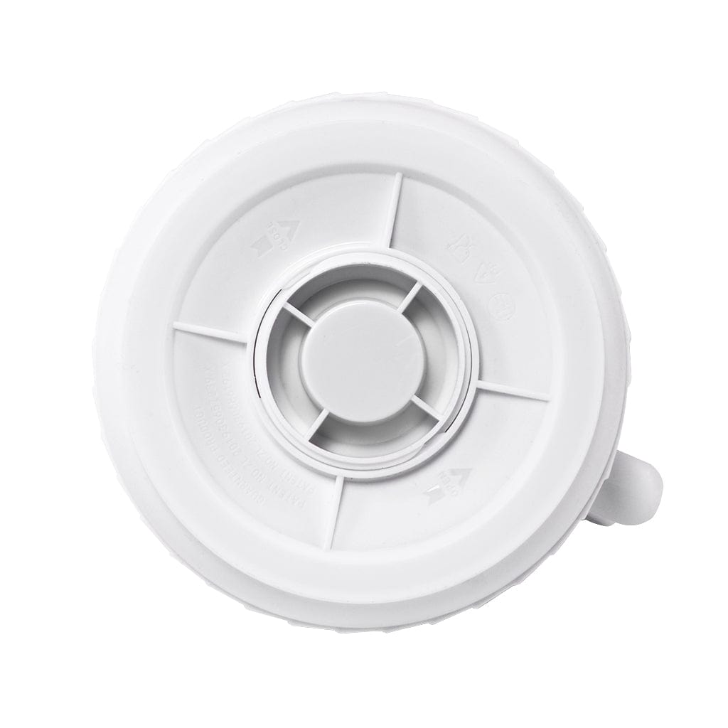 قارورة فيسمان بتصميم دلة عربية معزولة، لون أبيض، سعة 1000 مل