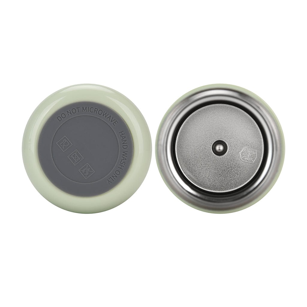 قارورة فيسمان مزدوجة الجدار مفرغة من الهواء، سعة 380 مل، لون أخضر (فولاذ مقاوم للصدأ)