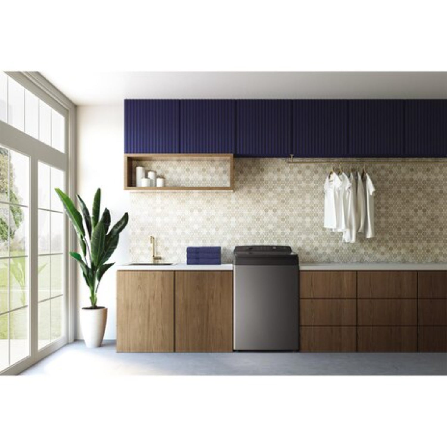 غسالة ملابس إلكترولوكس ذات التحميل العلوي سعة 12 كجم