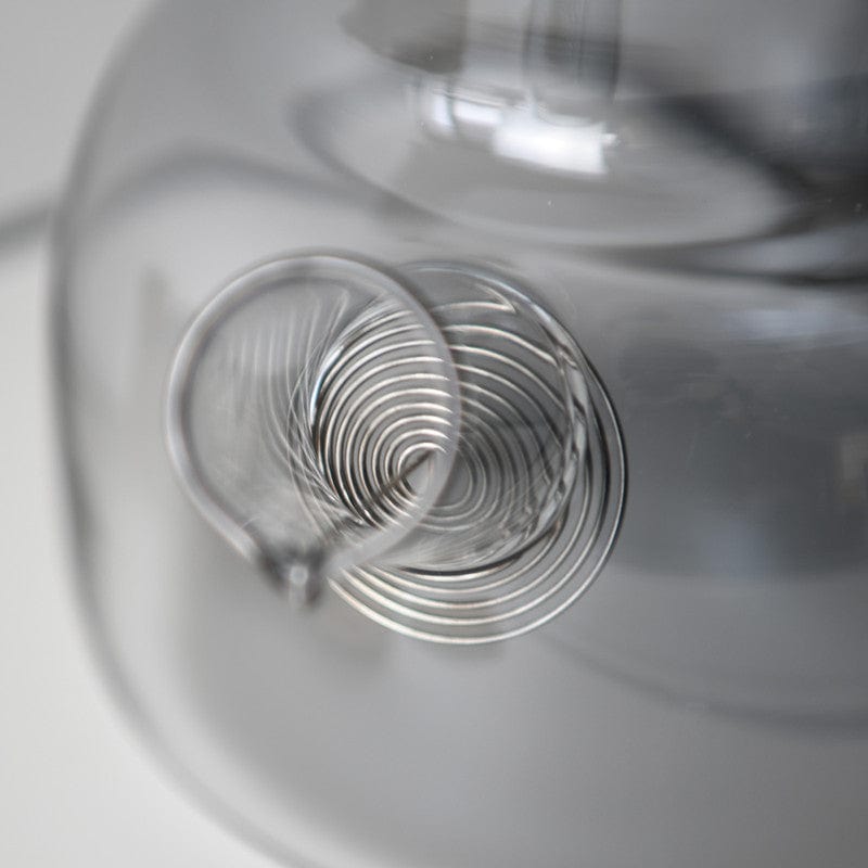 إبريق شاي فيسمان سعة 1000 مل مع مصفاة من الفولاذ المقاوم للصدأ وزجاج مقاوم للحرارة