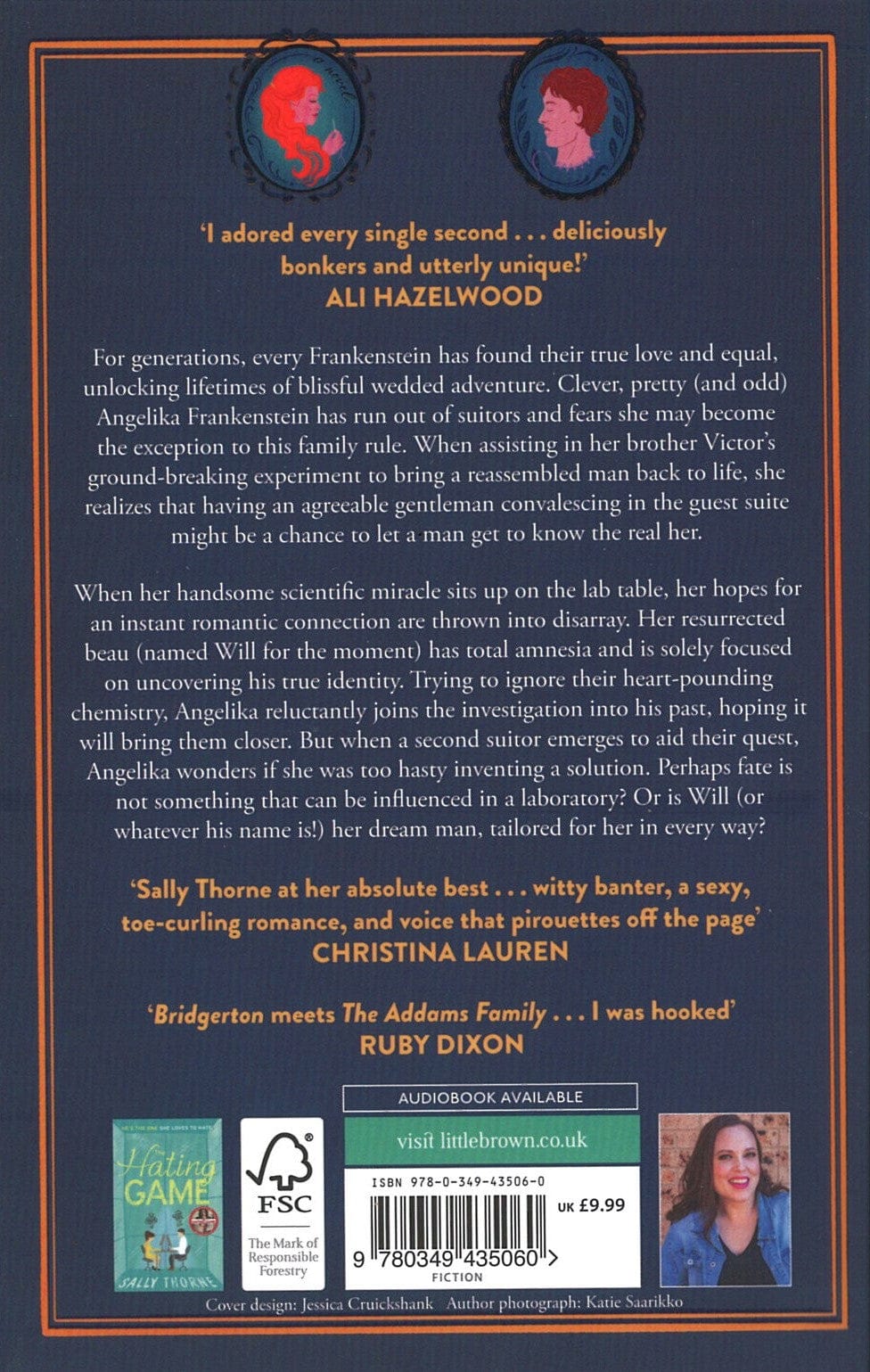 أنجليكا فرانكنشتاين تصنع شريكها: مثيرة وغريبة ورائعة - قراءة لا يمكن تفويتها من مؤلفة لعبة الكراهية الناجحة على TikTok