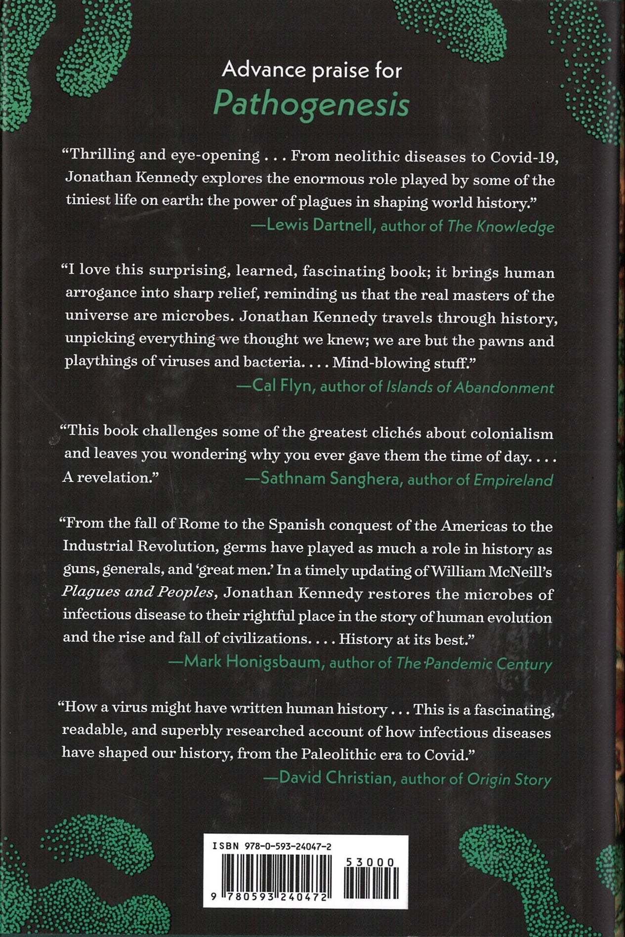 علم الأمراض: تاريخ العالم في ثماني أوبئة