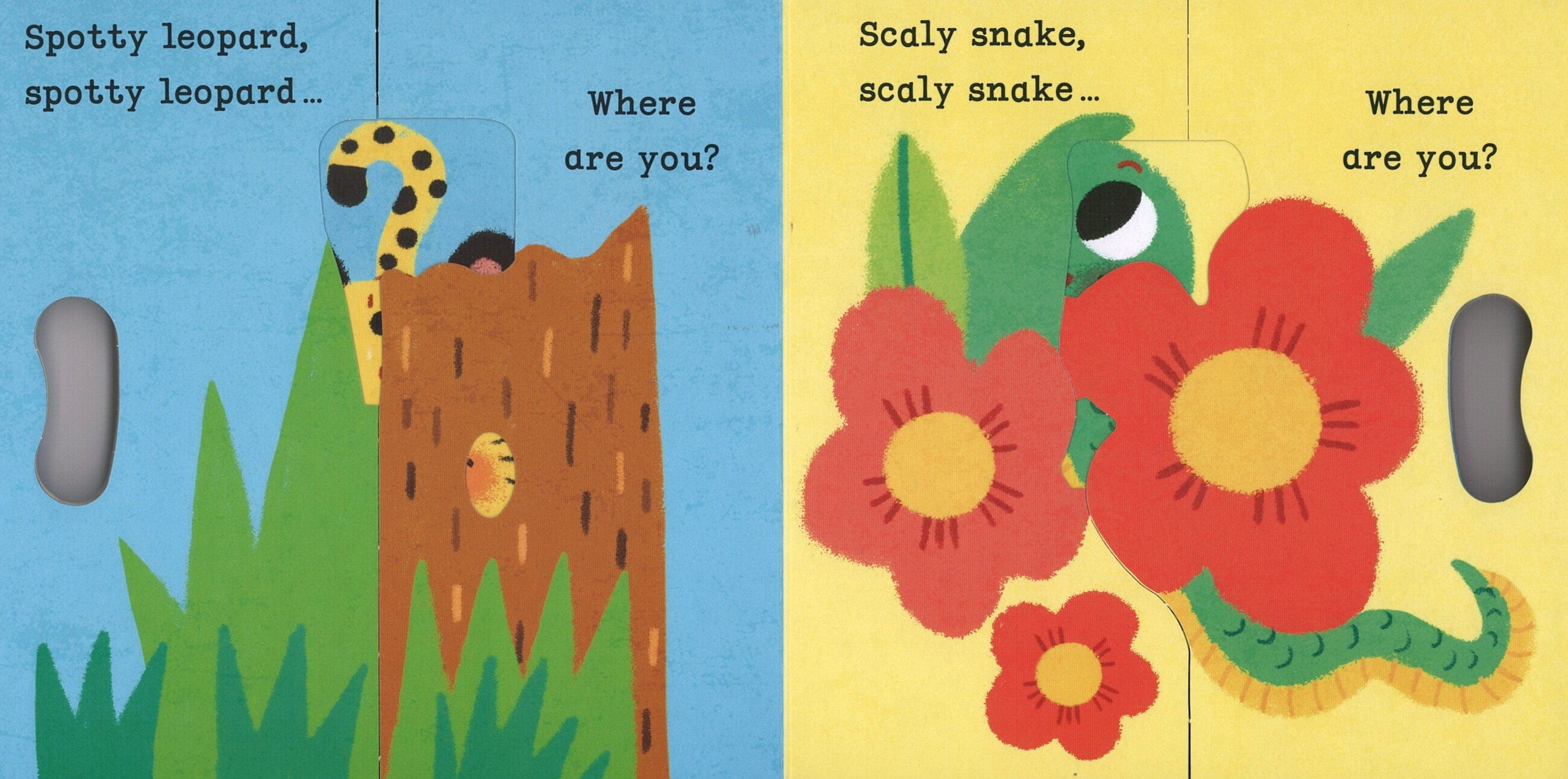 أسد، أسد، لعبة الغميضة