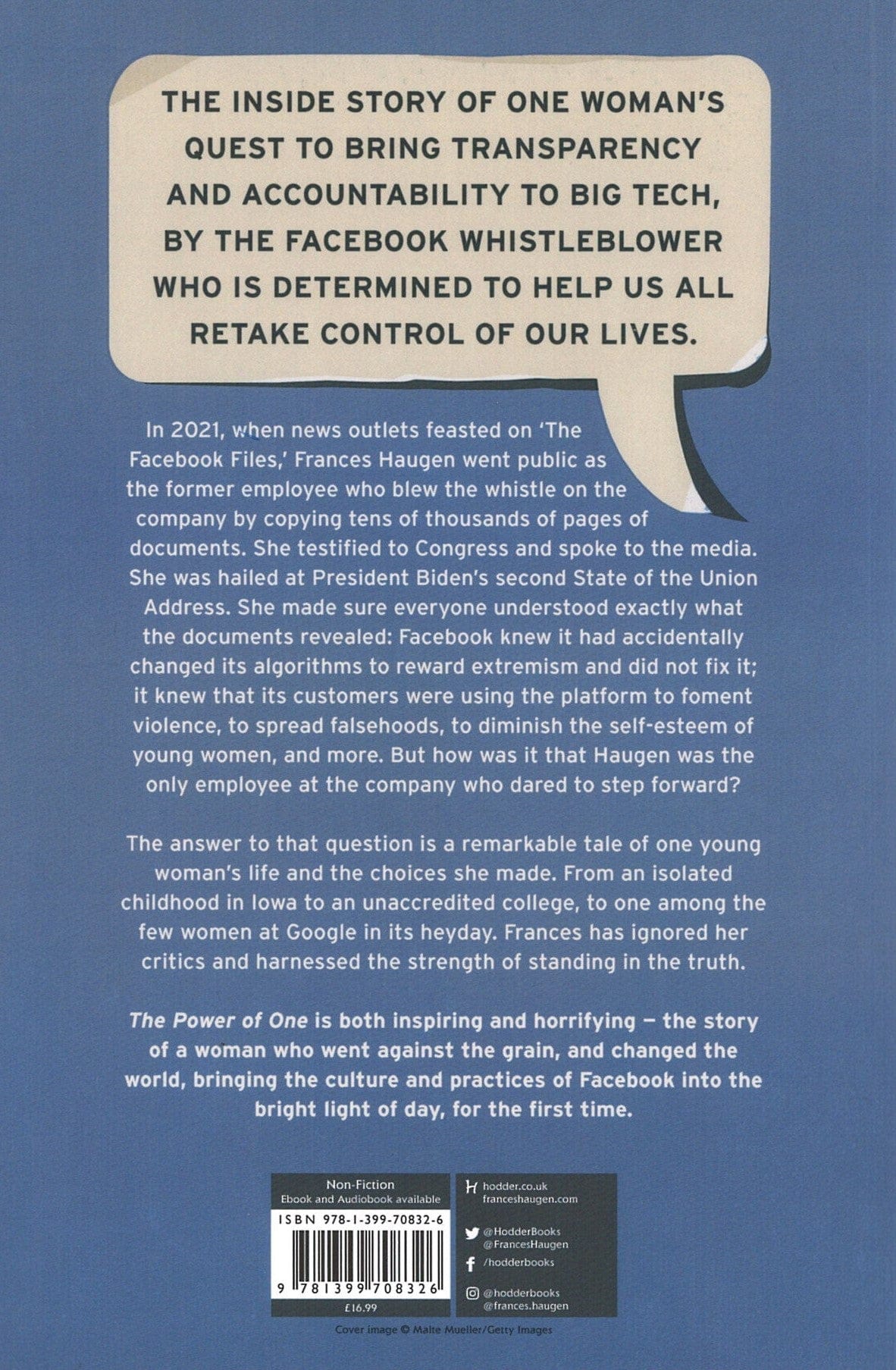 قوة الواحد: إطلاق صافرة الإنذار على فيسبوك