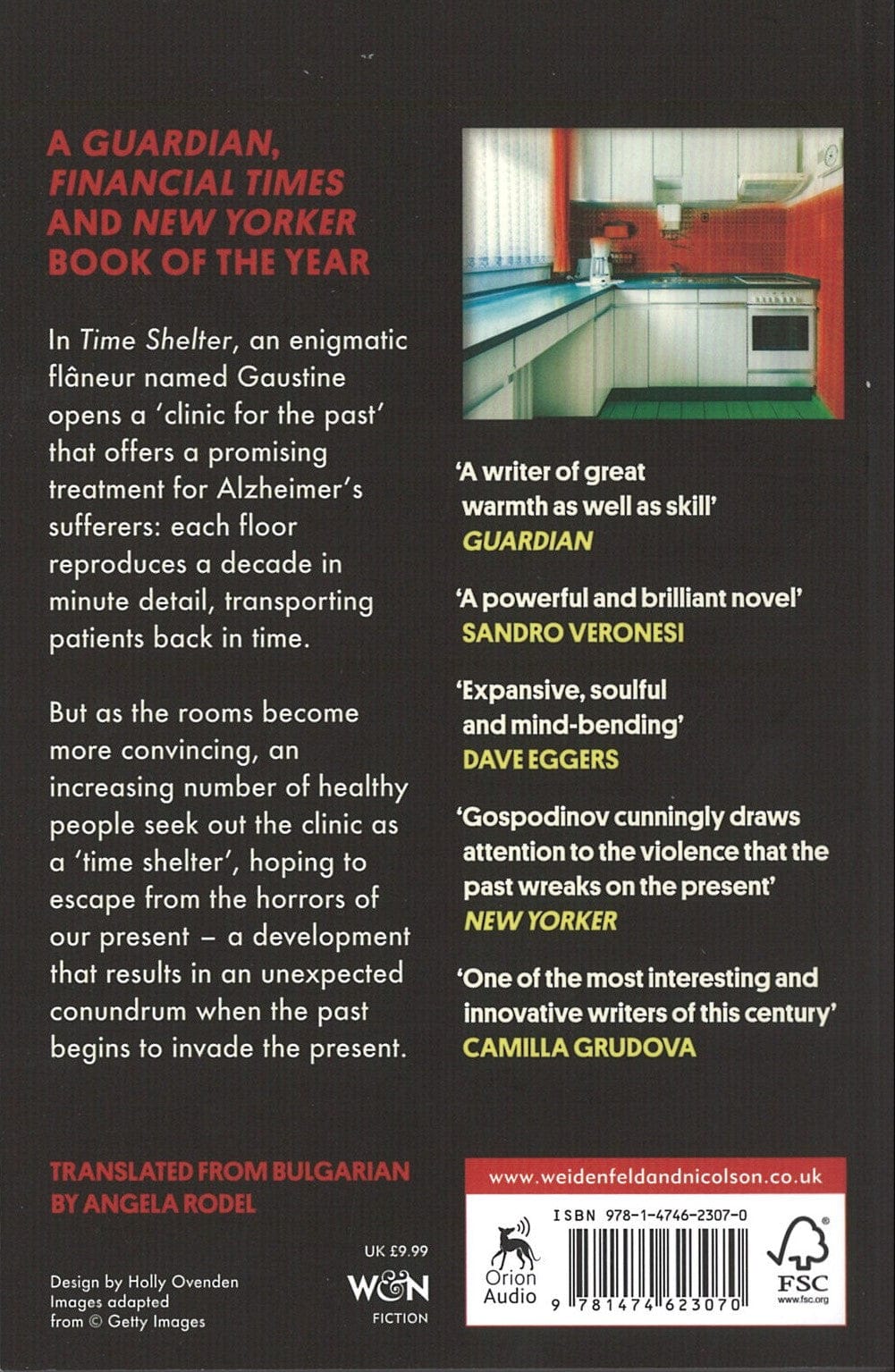 ملجأ الزمن: الفائزة بجائزة بوكر العالمية 2023