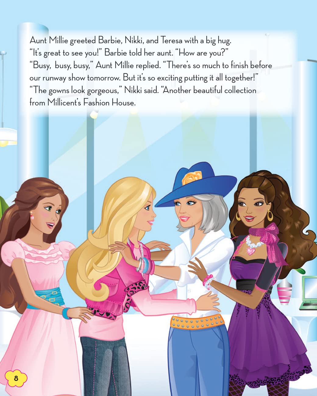 باربي يمكنني أن أصبح مصممة أزياء