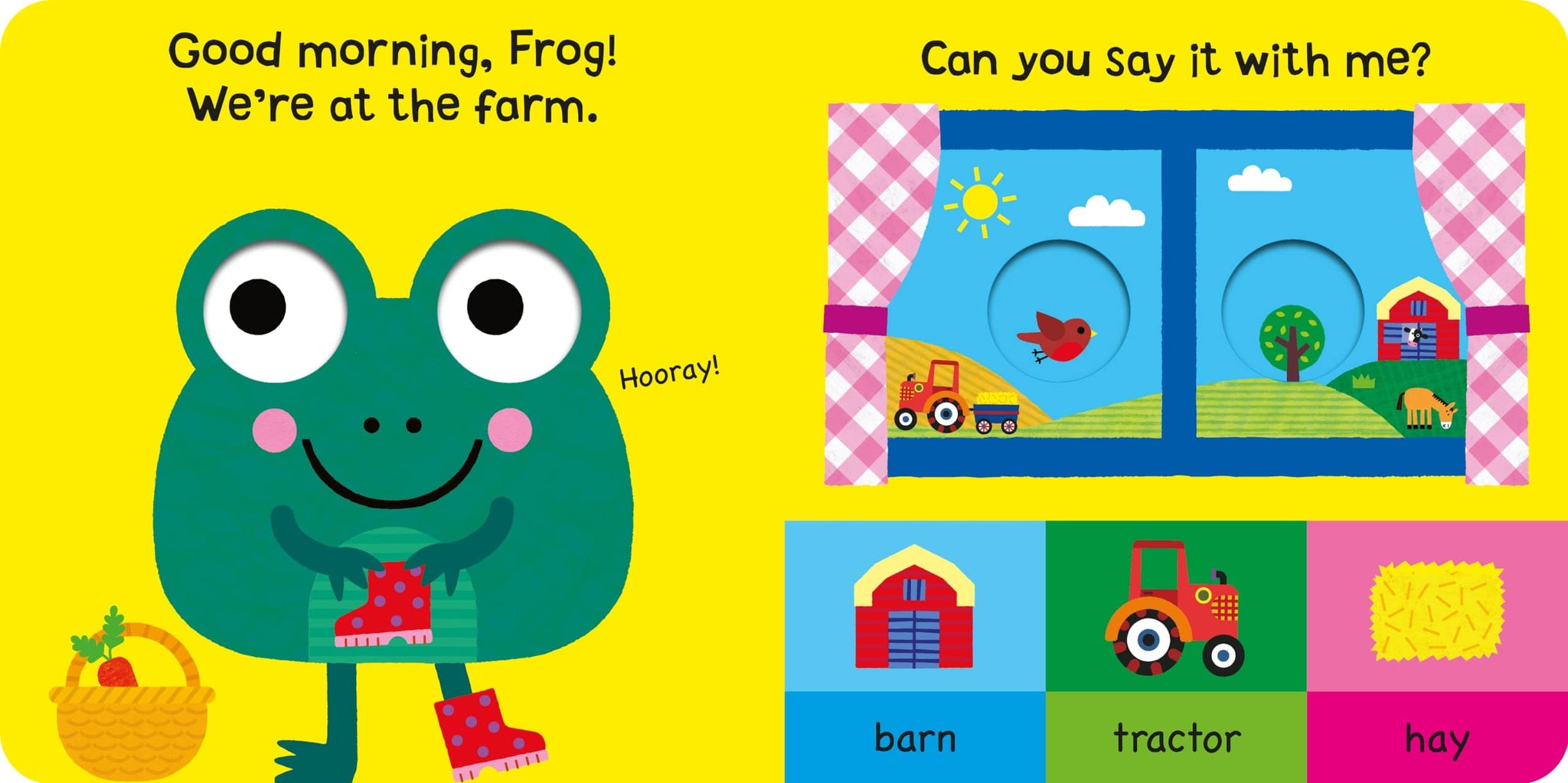 ضفدع في المزرعة