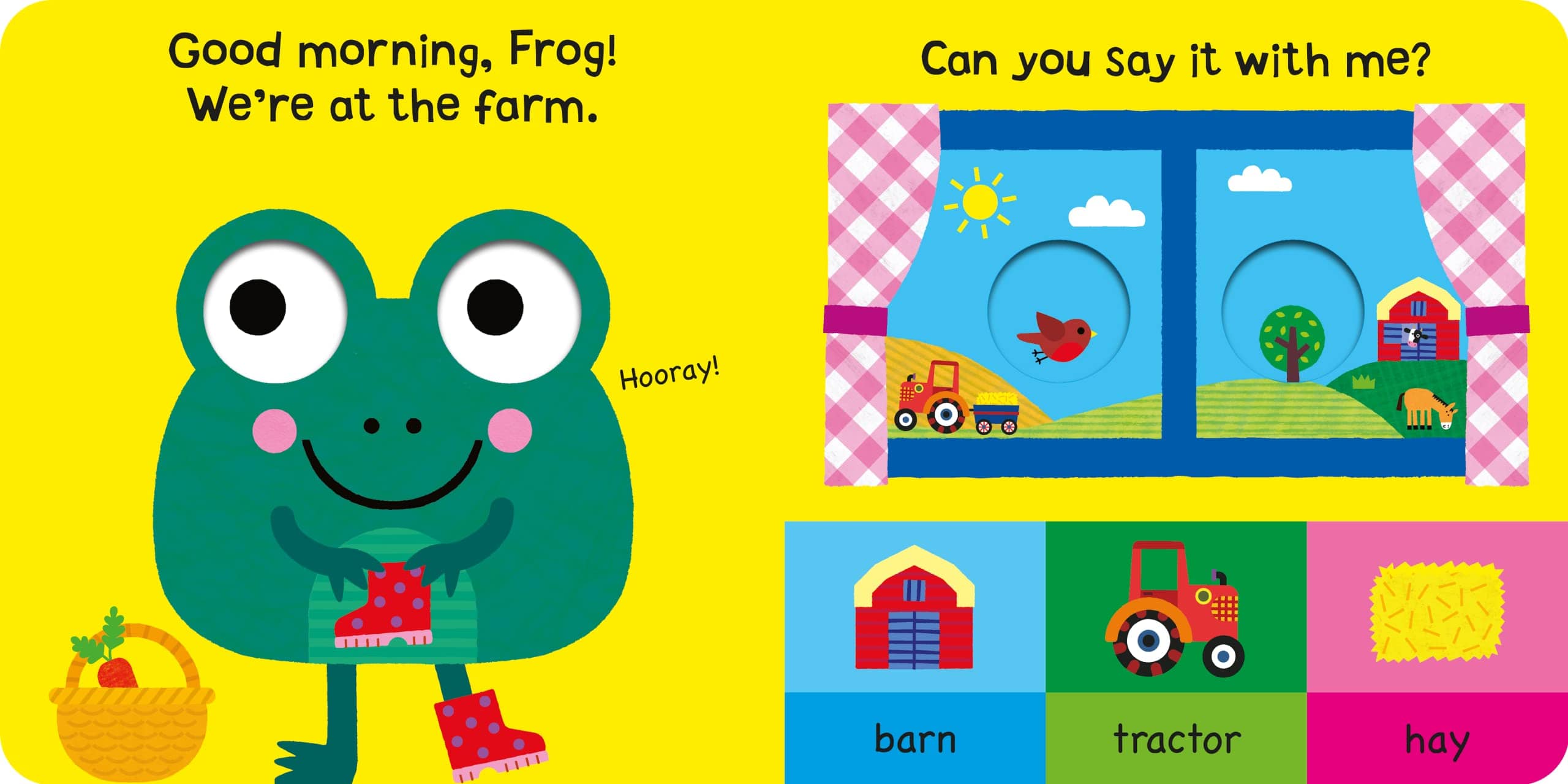 ضفدع في المزرعة