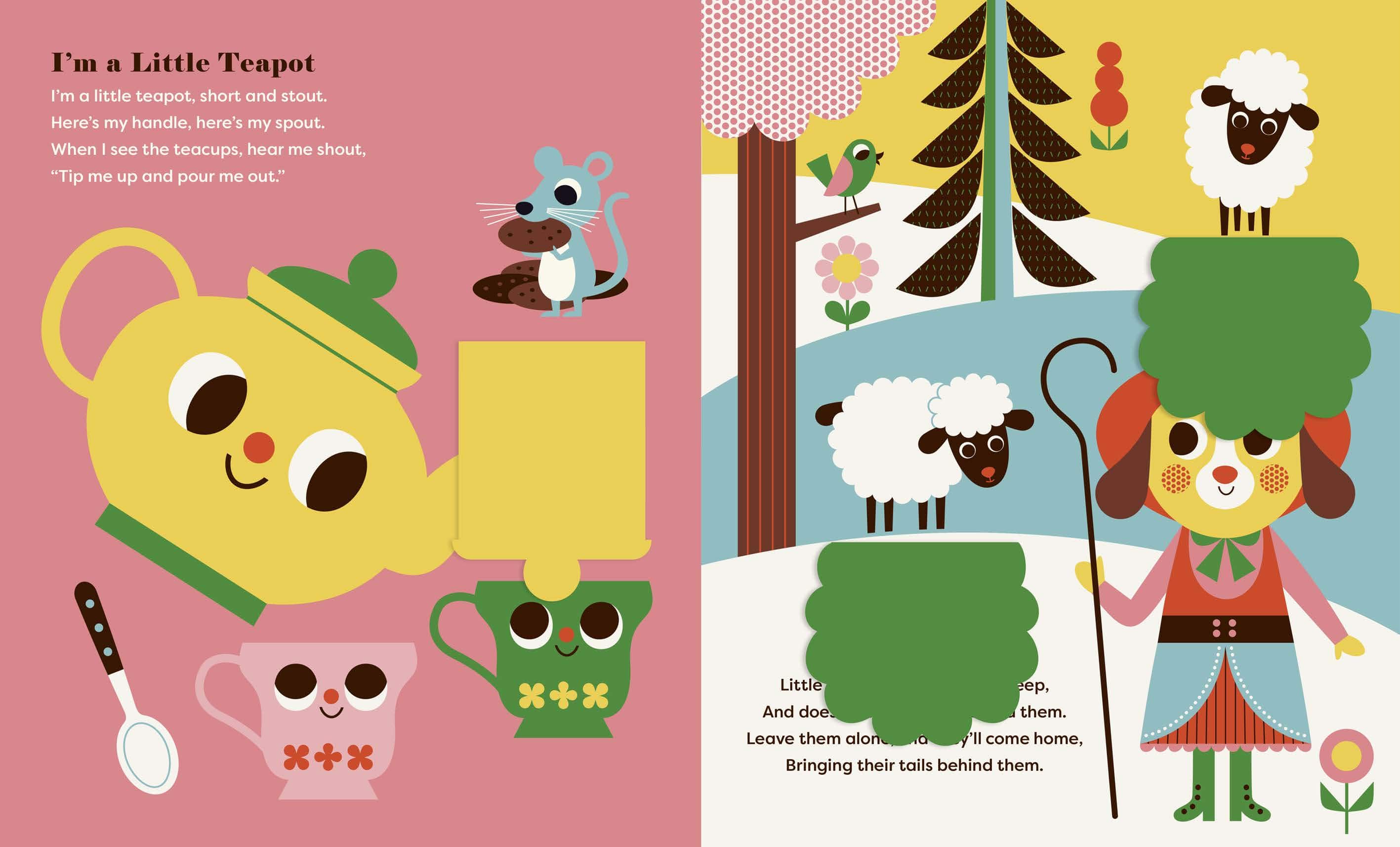 أغاني الأطفال الأولى من نوع Lift-The-Flap