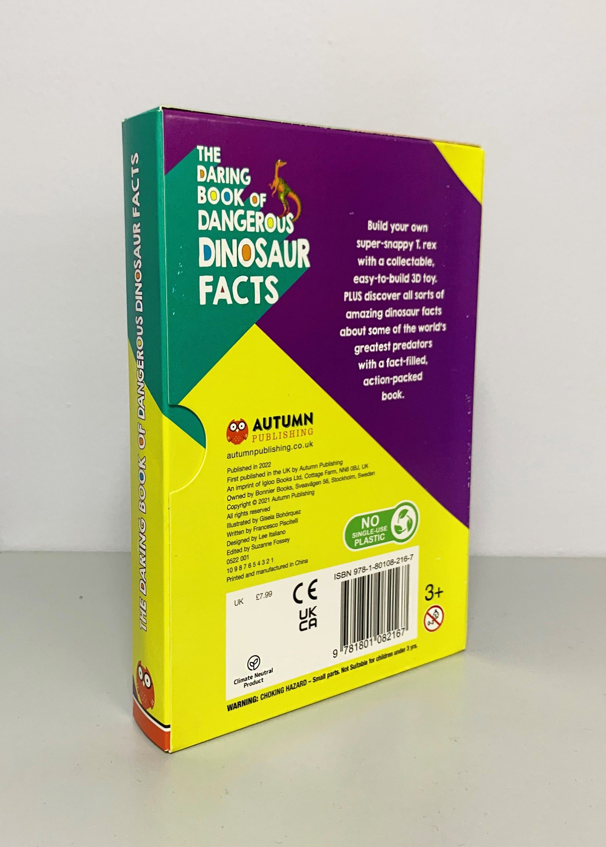 كتاب جريء عن حقائق الديناصورات الخطيرة