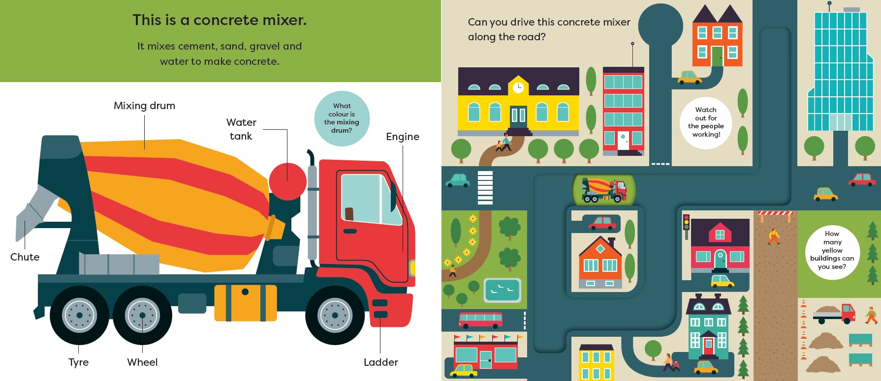 إنشاء مسارات: موقع البناء