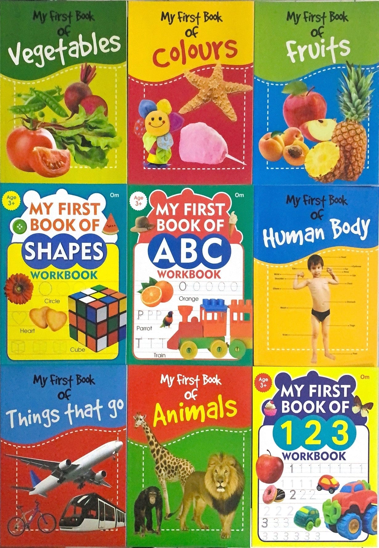 مجموعة تعلم ما قبل المدرسة: مجموعة من 10 كتب: كتب الأنشطة