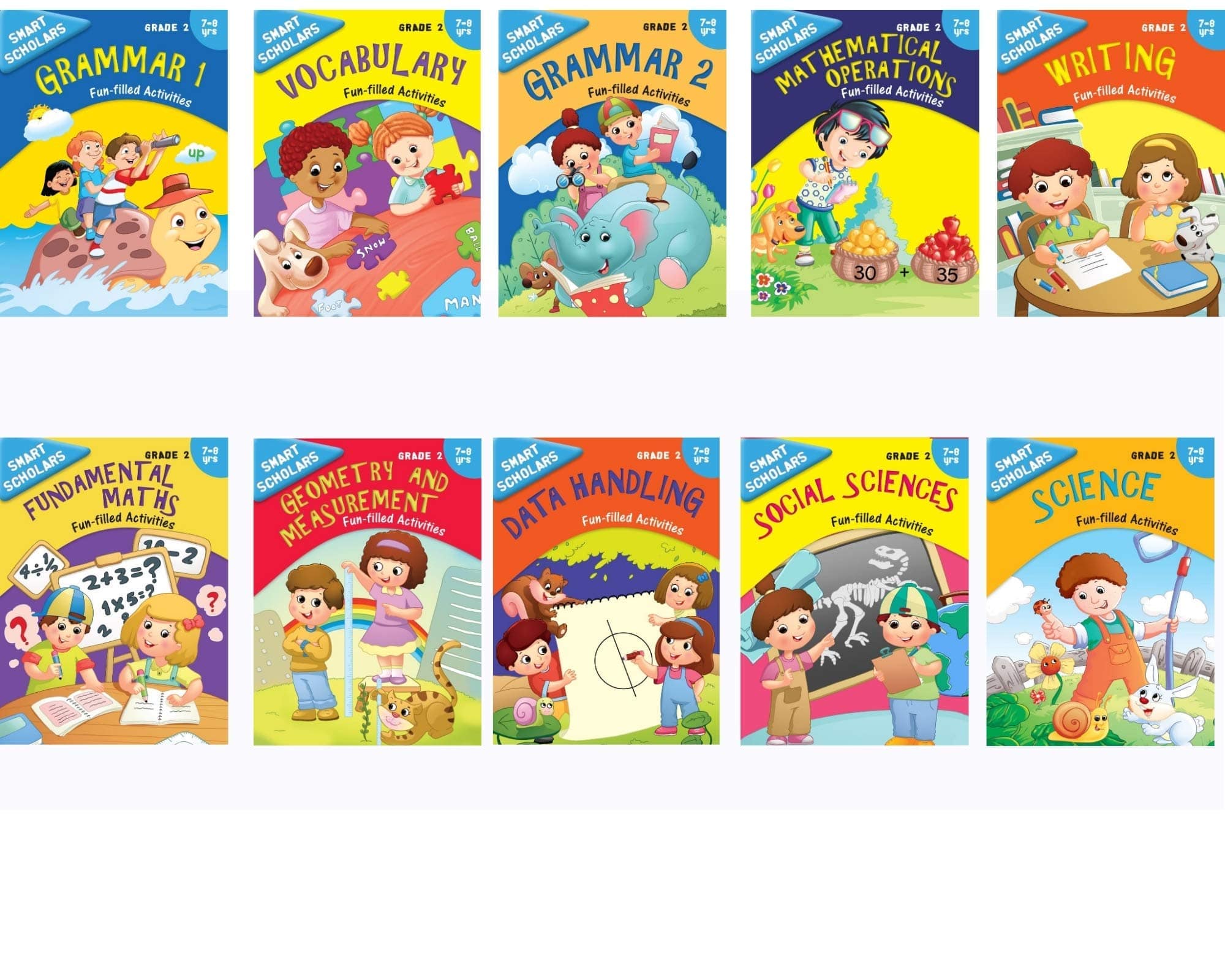 مجموعة أنشطة الصف الثاني من Smart Scholars