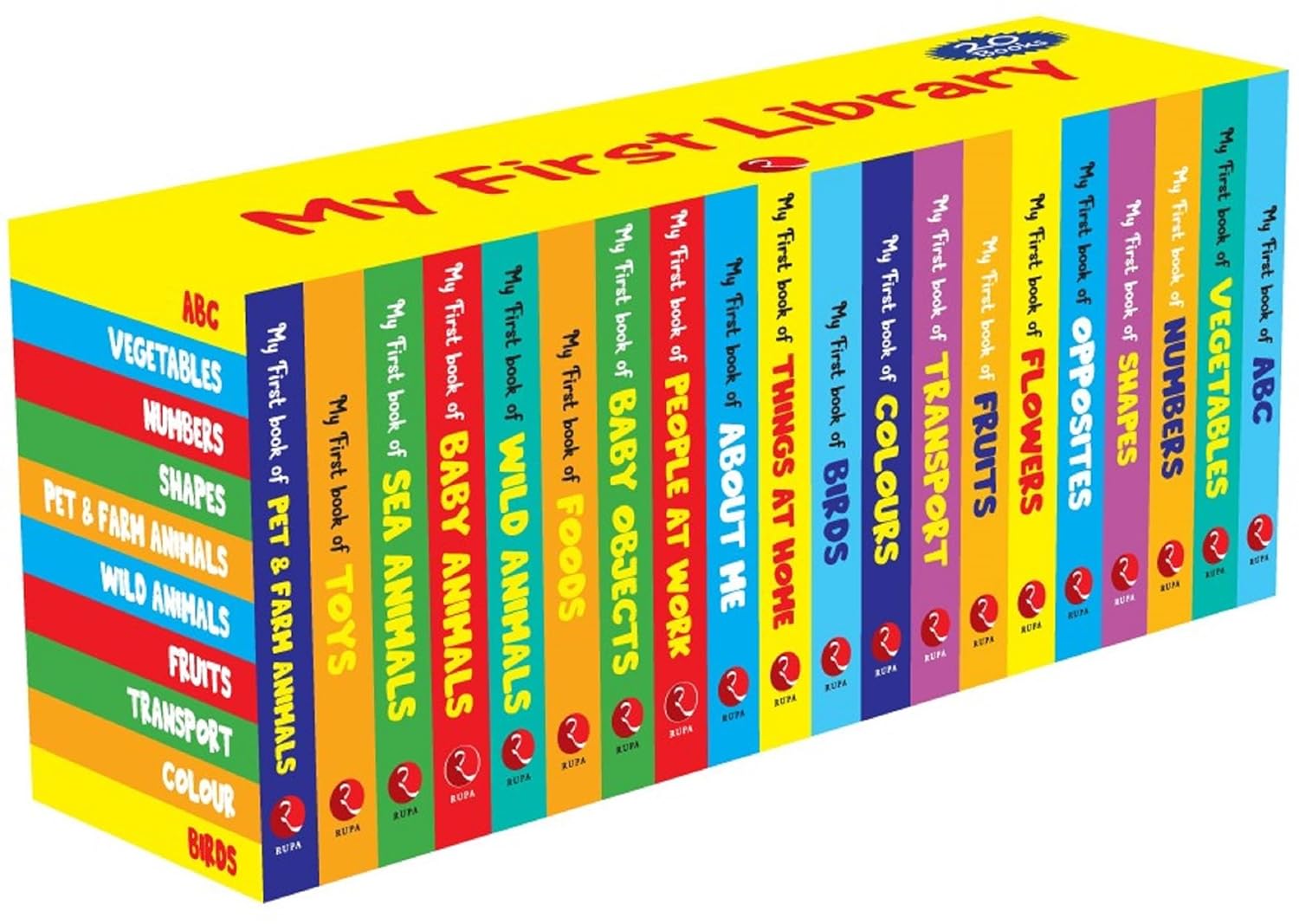 My First Library - Set of 20 Books (Box set)