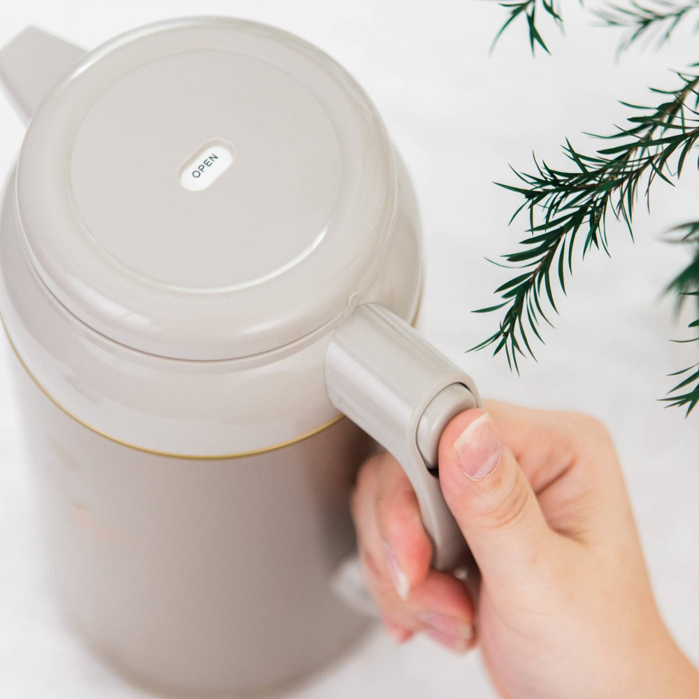 وعاء زوجيروشي اليدوي 1.3 لتر، كاكاو عشبي