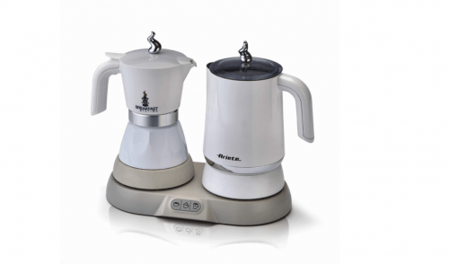 ARIETE BREAKFAST STATION KETTLE/FOAMER WHITE 1344