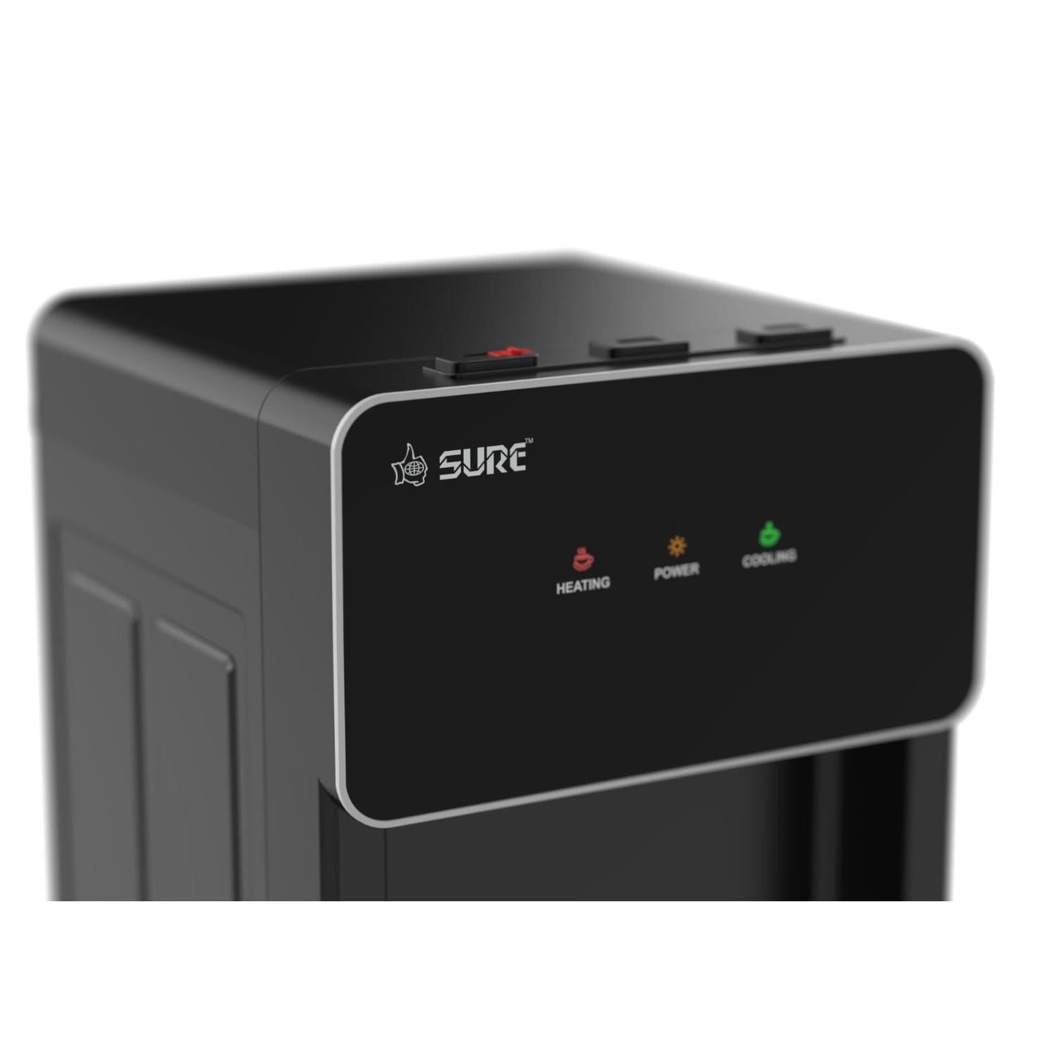 موزع مياه Sure بثلاث صنابير تحميل سفلي