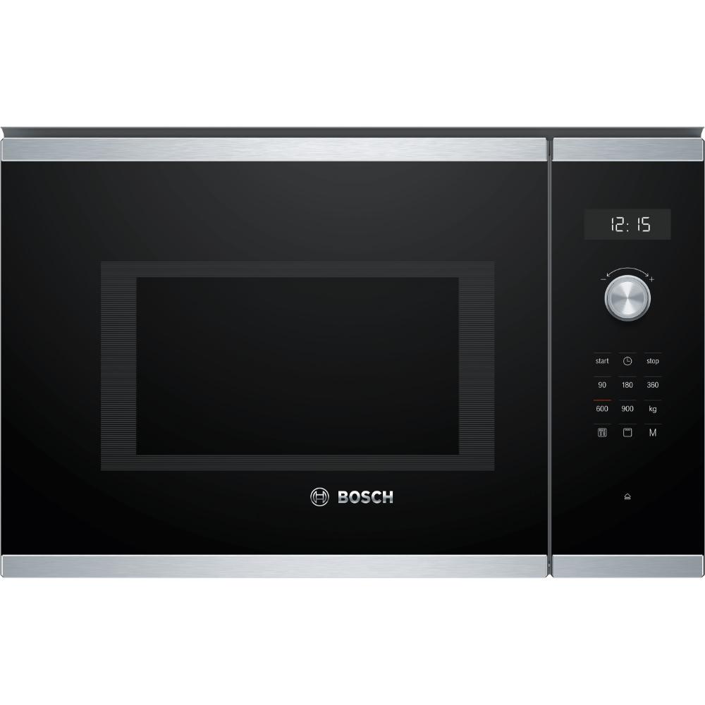 Bosch Stainless steel Built In Microwave 59x38 cm, 25 Liters, BEL554MS0M, 1 Year Manufacturer Warranty