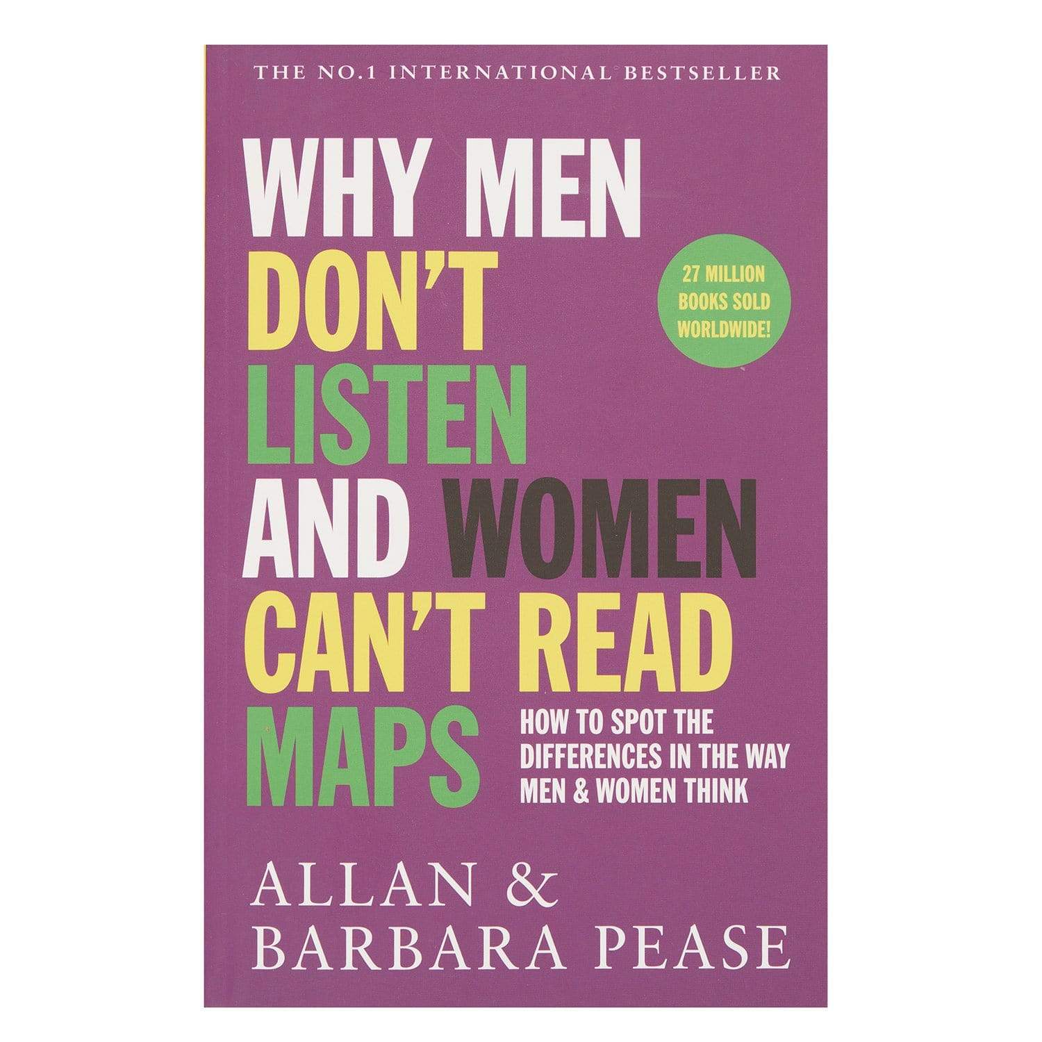 WHY MEN DONT LISTEN AND WOMEN CANT READ MAPS - Jashanmal Home