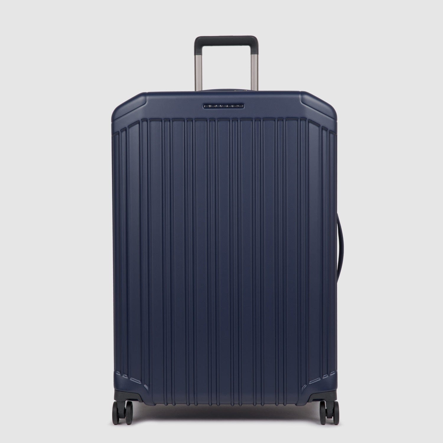Piquadro PQ-LIGHT 75cm Hardcase 4 Double Wheel Large Check-In Trolley Matt Blue - BV4428PQL/BLUO
