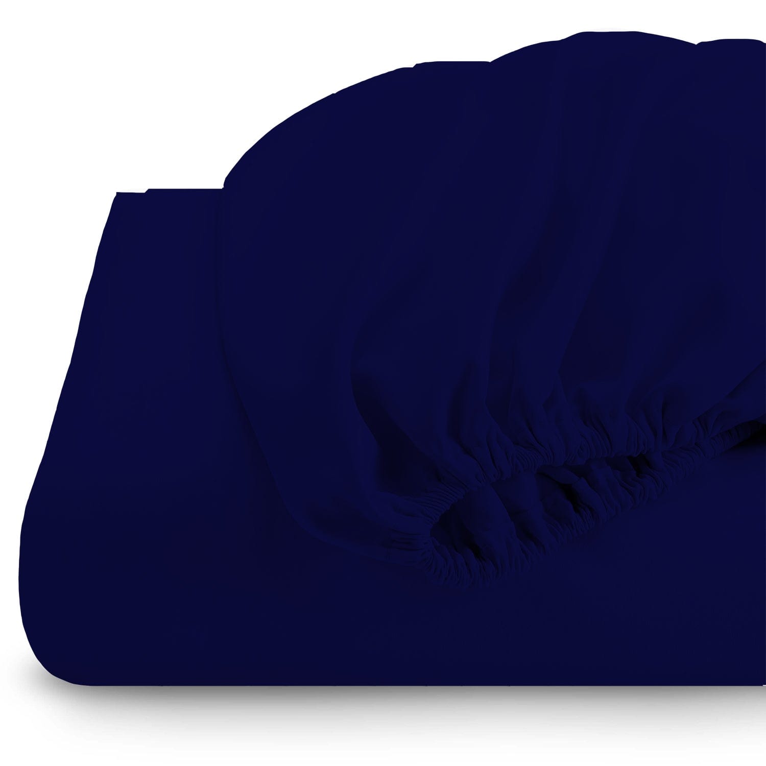 Cotton Home 1-piece Fitted Sheet Super Soft Navy Blue