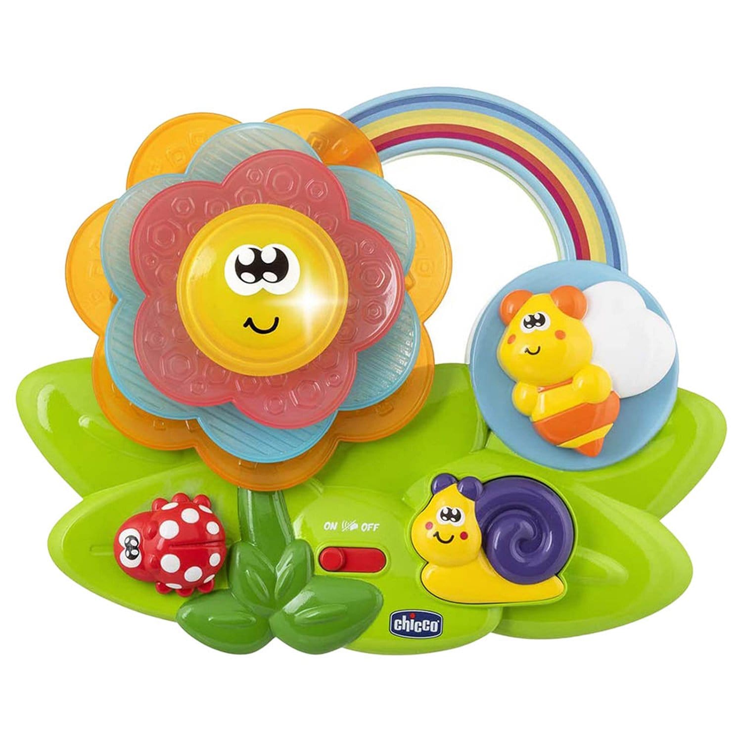 CHICCO SENSORY FLOWER SORTER & STACKING TOY 6M-36M