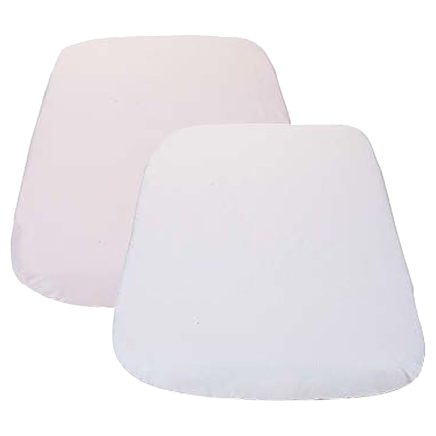 CHICCO CRIB SET 2PCS FITTED SHEETS FOR NEXT2ME PINK POIS