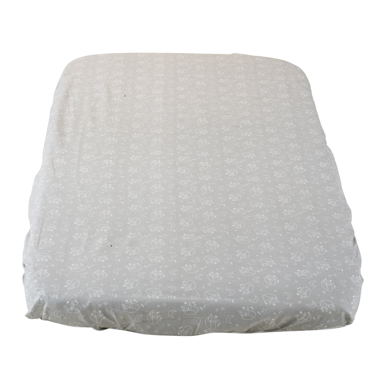 طقم سرير أطفال تشيكو، مكون من ملاءتين ملائمتين لسرير نيكست تو مي إير / ماجيك جراي فوكس