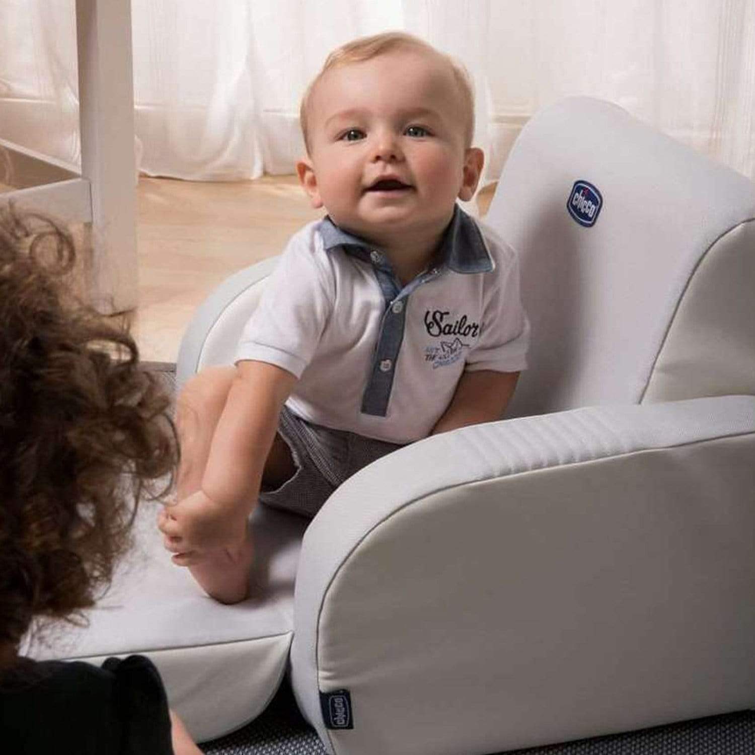 كرسي بذراعين ملتوٍ (3 تكوينات) أرجواني