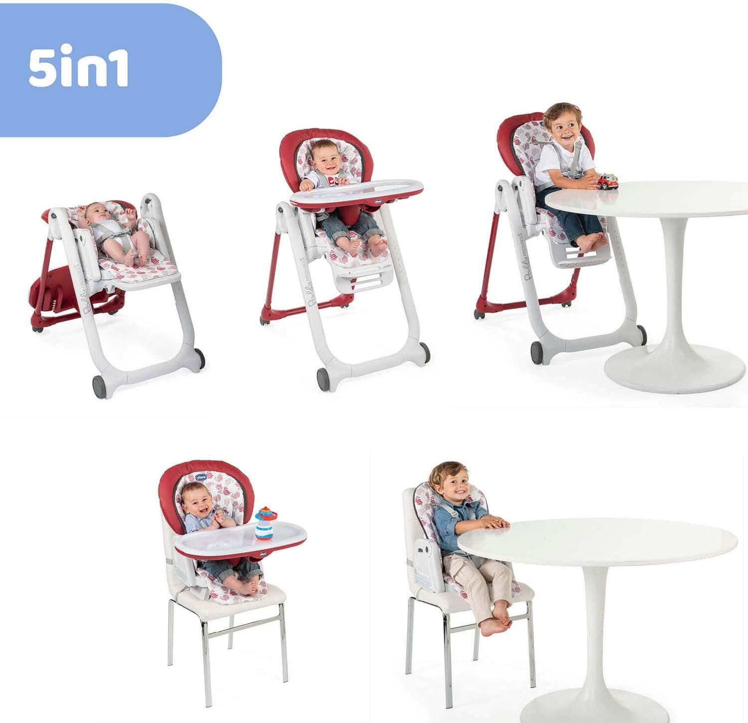 شيكو بولي بروجريس 5 أحمر