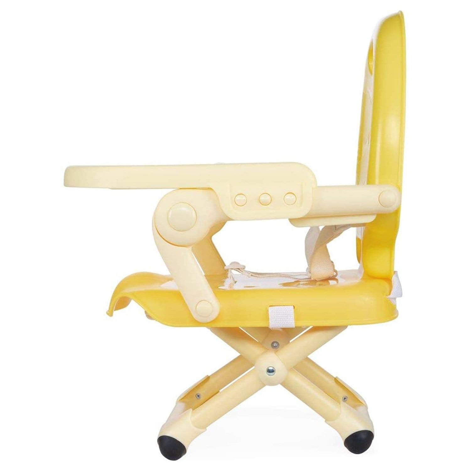 مقعد معزز للوجبات الخفيفة من تشيكو بوكيت، من عمر 6 أشهر إلى 3 سنوات، لون زعفراني