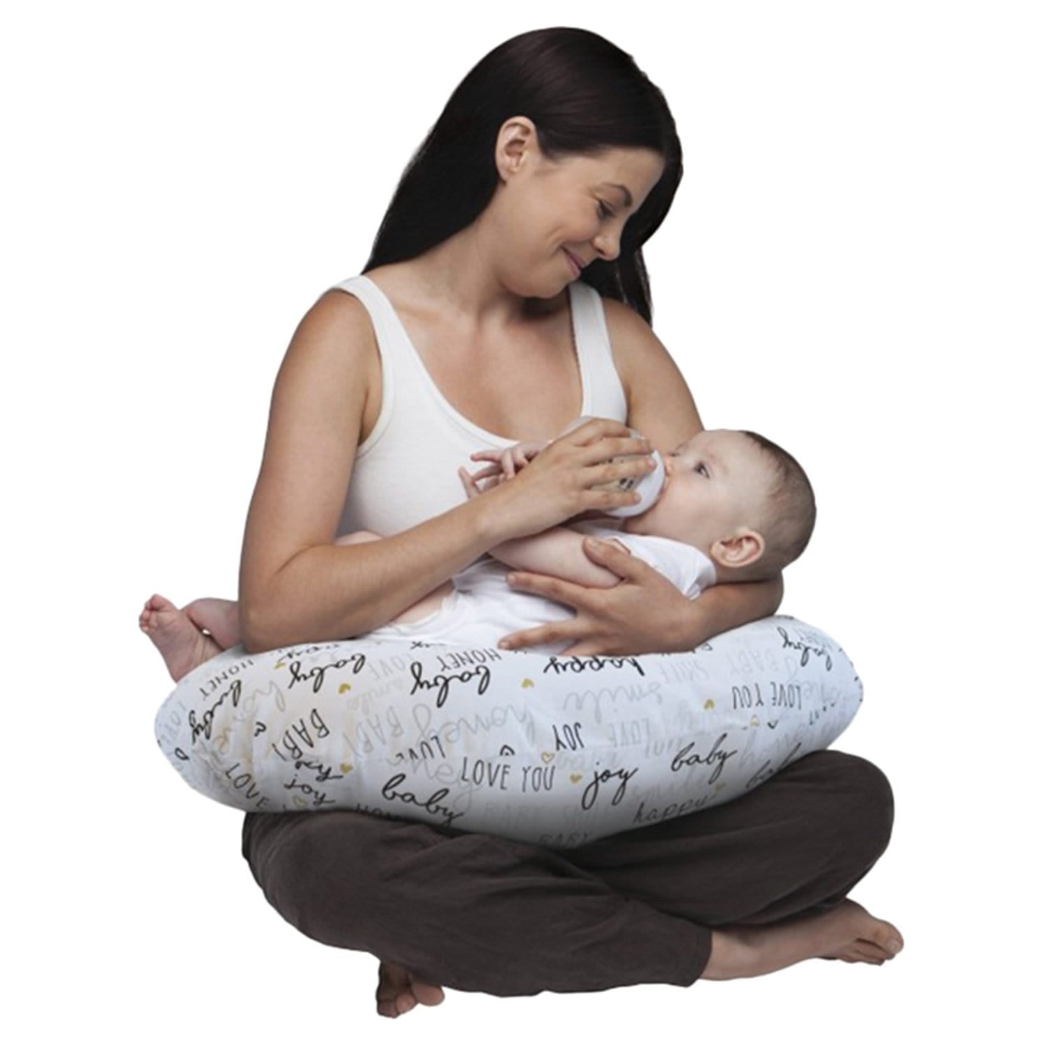 وسادة شيكو بوبي مع غطاء قطني بتصميم