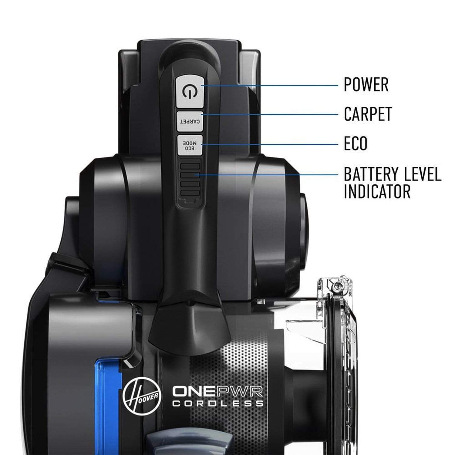 مكنسة كهربائية لاسلكية هوفر Onepwr Blade+ - طراز CLsv-B3Me