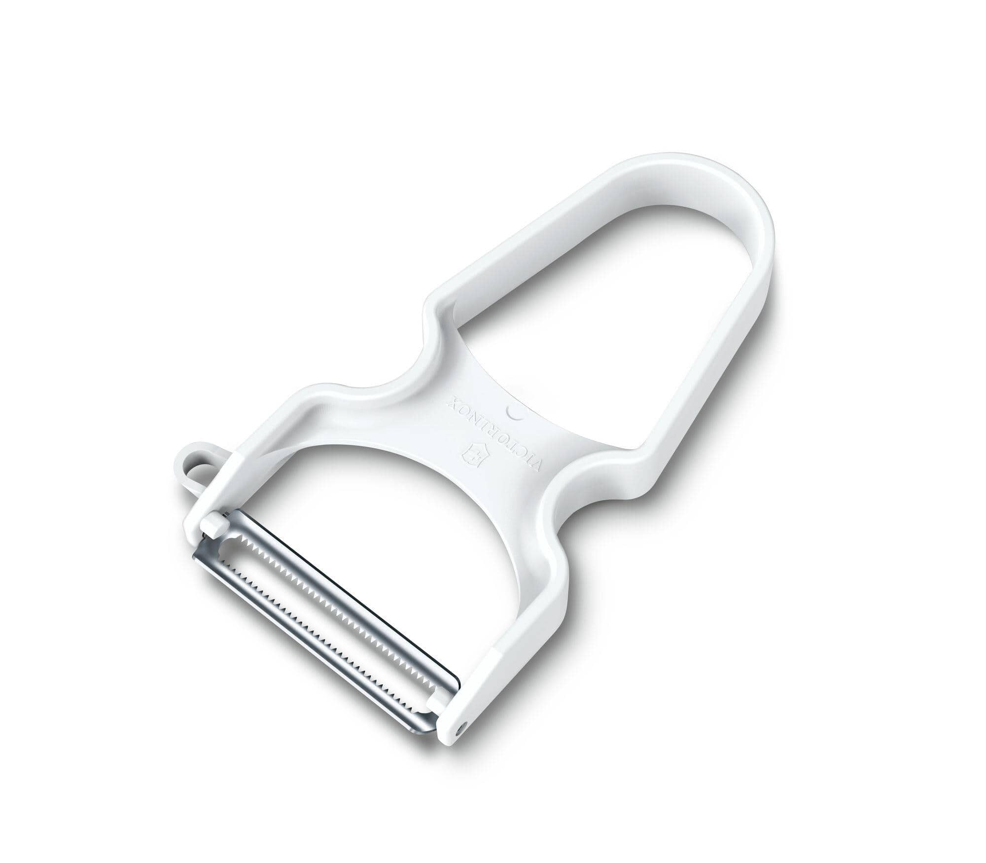 مقشرة فيكتورينوكس سريعة التقشير ذات الحافة المسننة باللون الأبيض - 6.0933