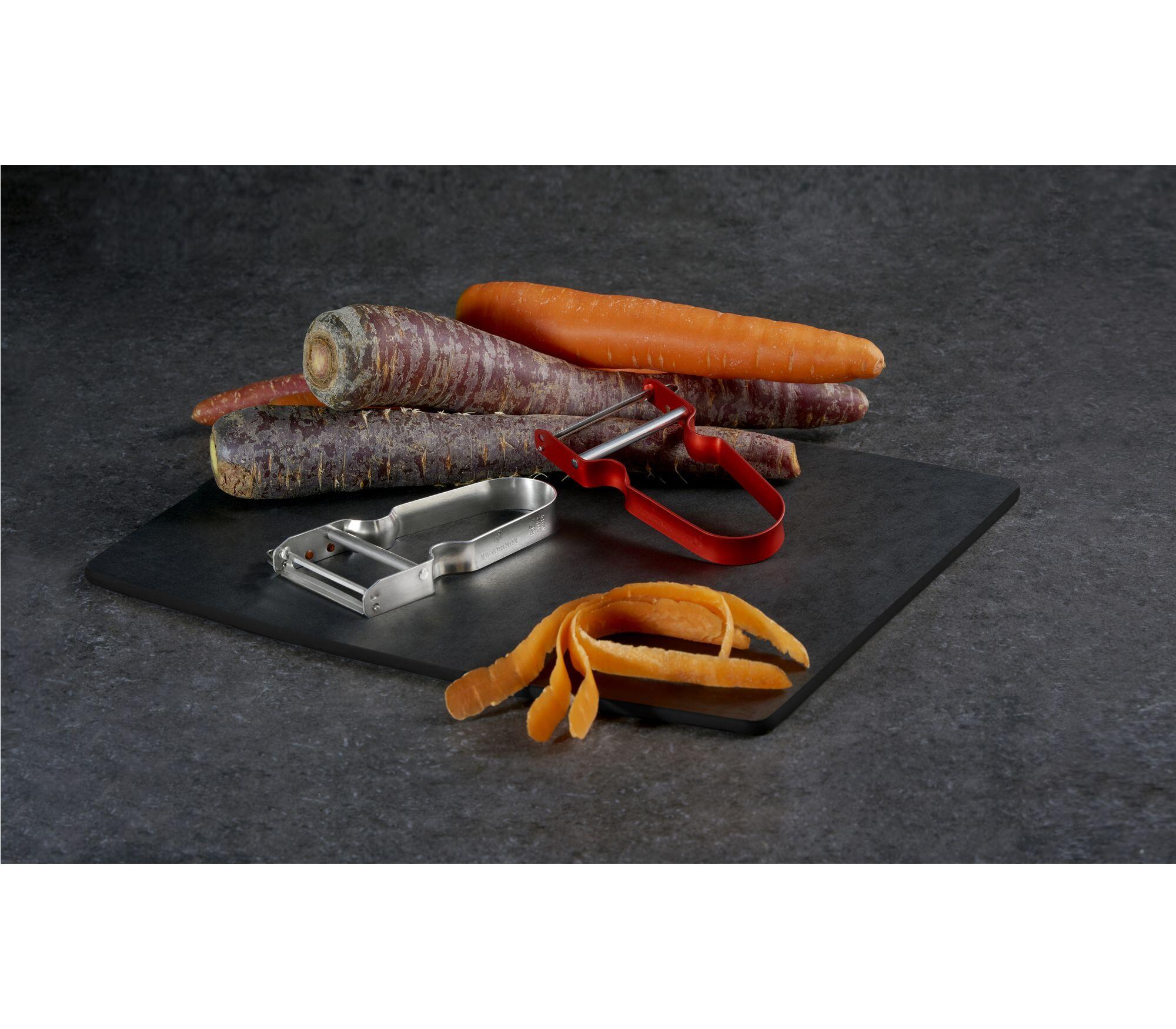 مقشرة فيكتورينوكس ريكس من الفولاذ المقاوم للصدأ باللون الأحمر - 6.0900.1