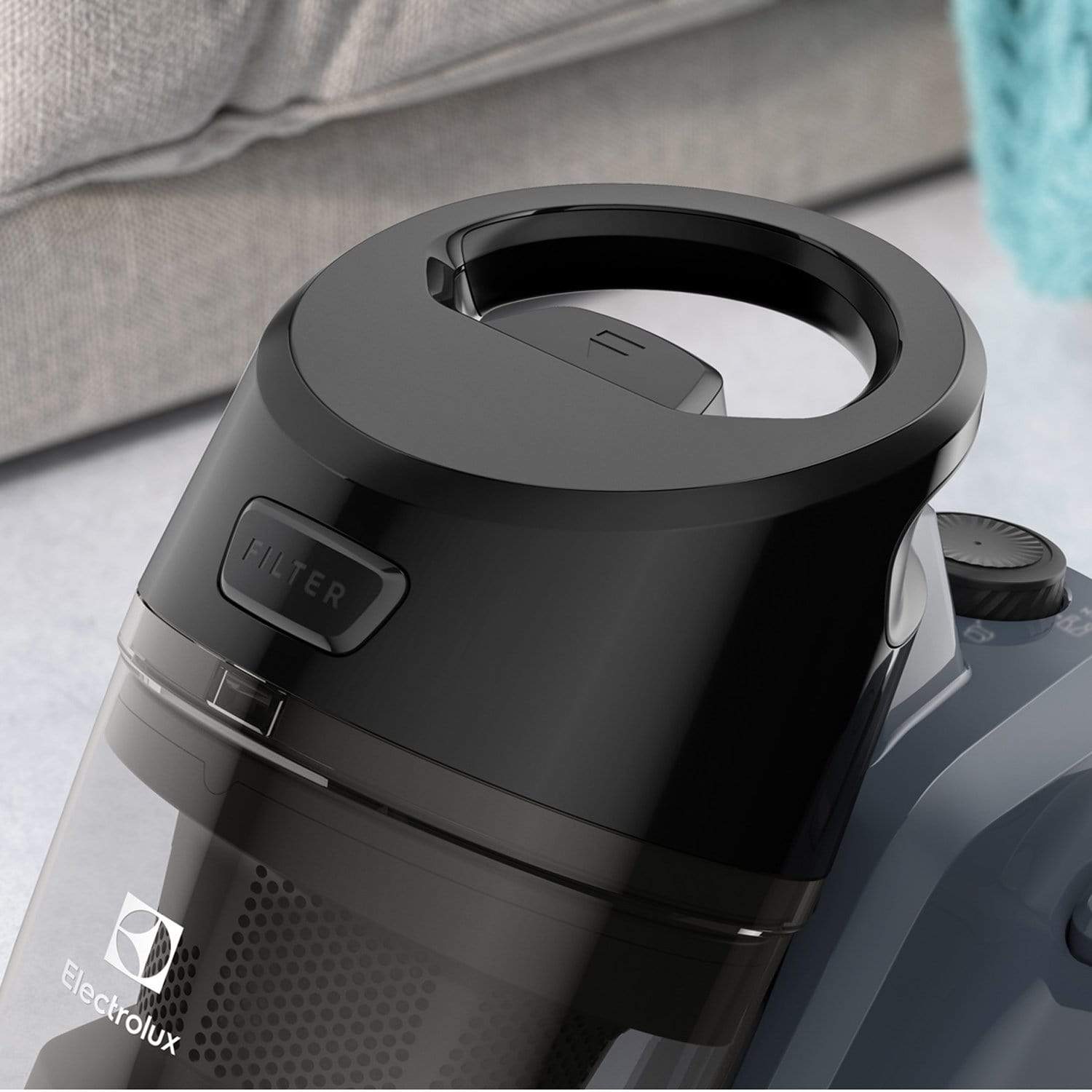 مكنسة كهربائية إلكترولوكس سعة 1.8 لتر بدون كيس