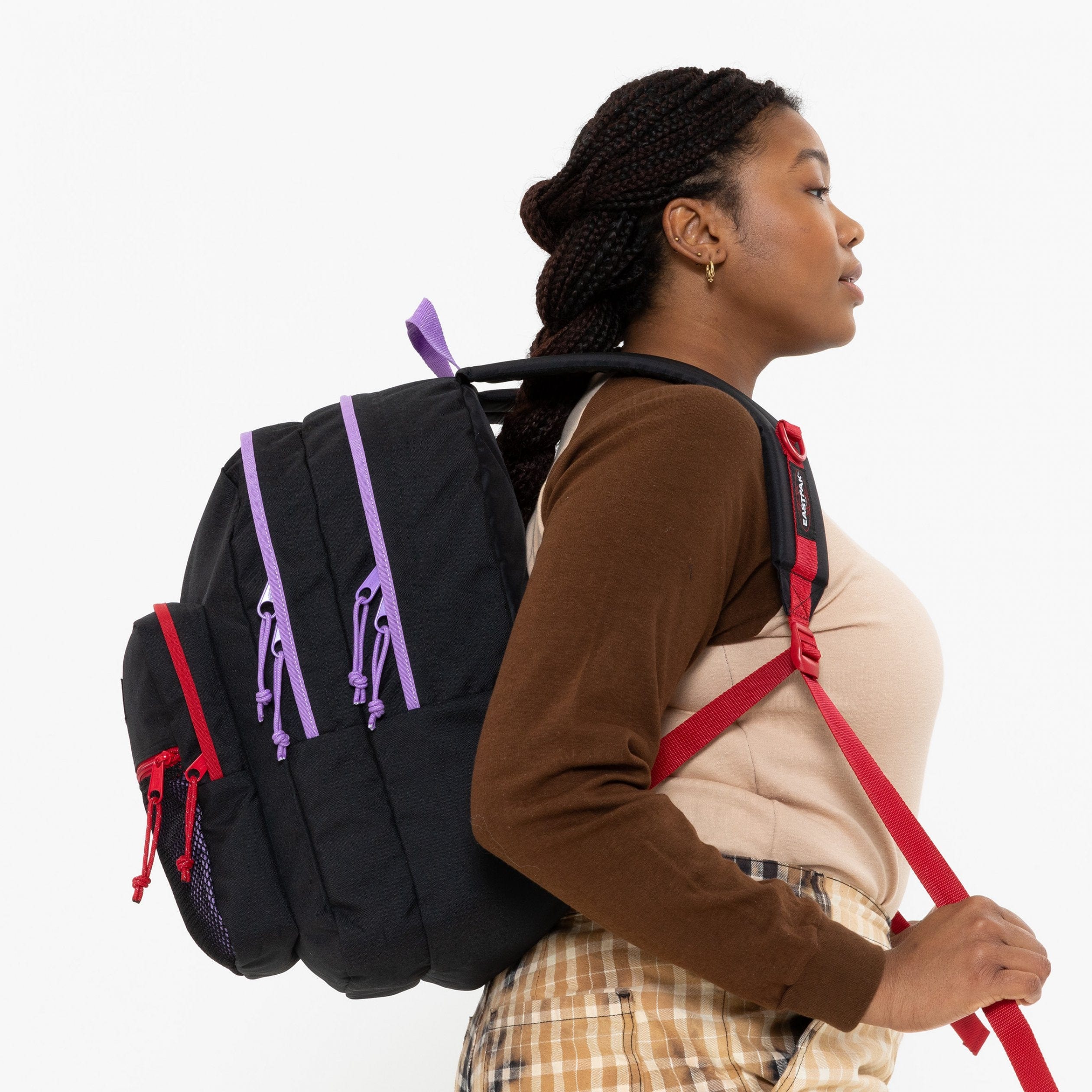 EASTPAK-Pinnacle-Large Backpack with laptop compartment-Kontrastvioletre-EK000060U66