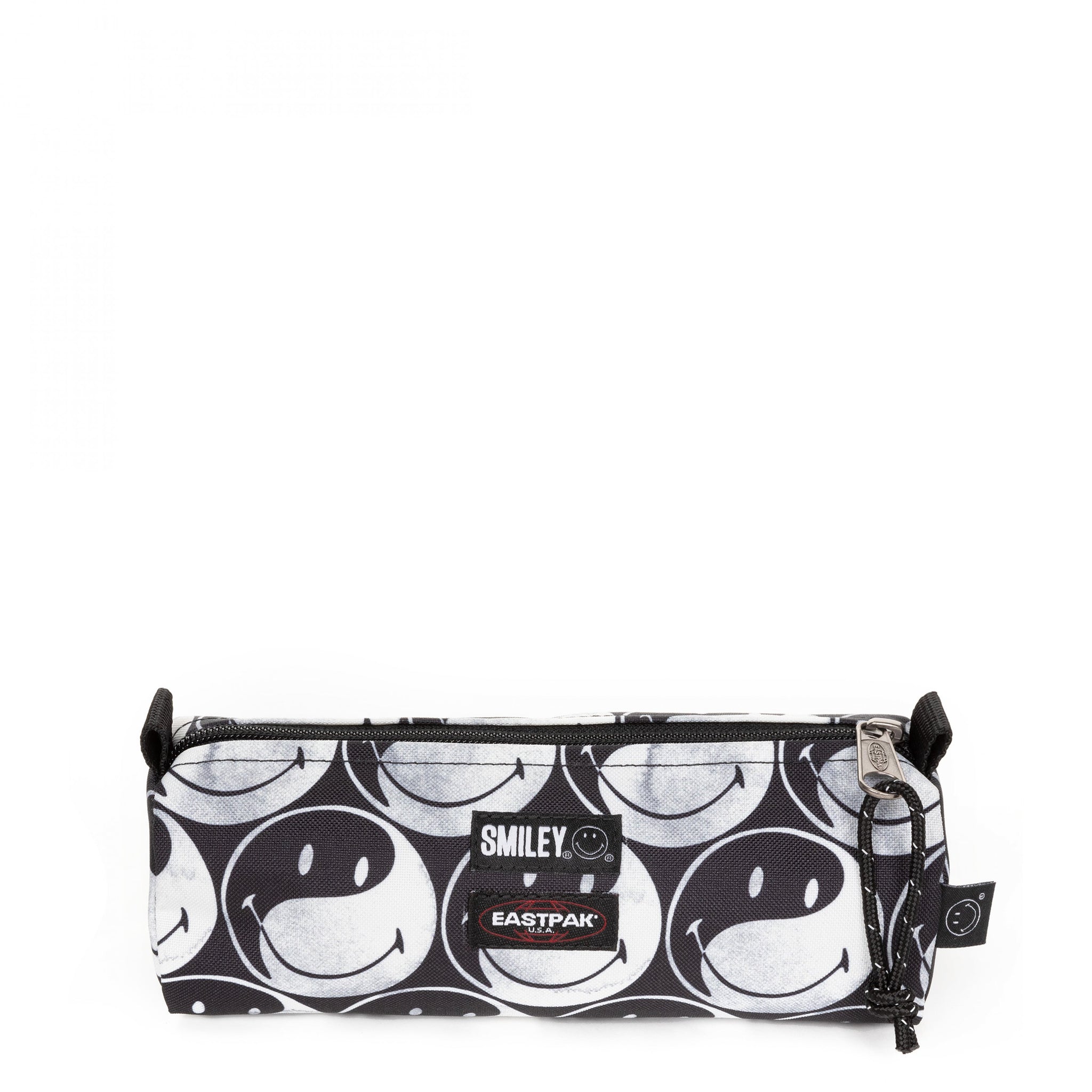 Eastpak-Benchmark Single-Small Pencil Case-Smiley Yy Black-EK0003725K21