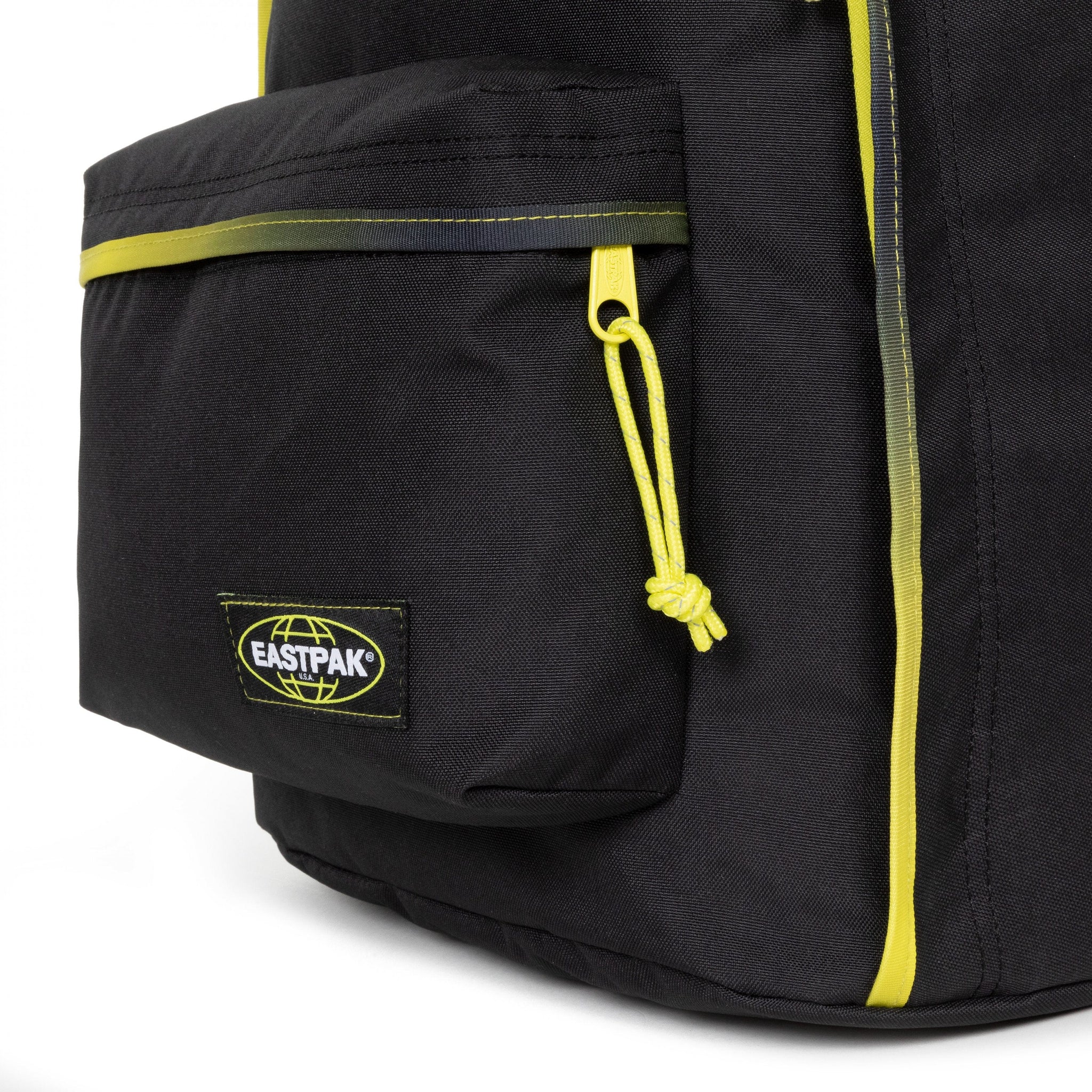 حقيبة ظهر Eastpak Out Of Office متوسطة الحجم بلون الليمون المتباين - EK0007671E4