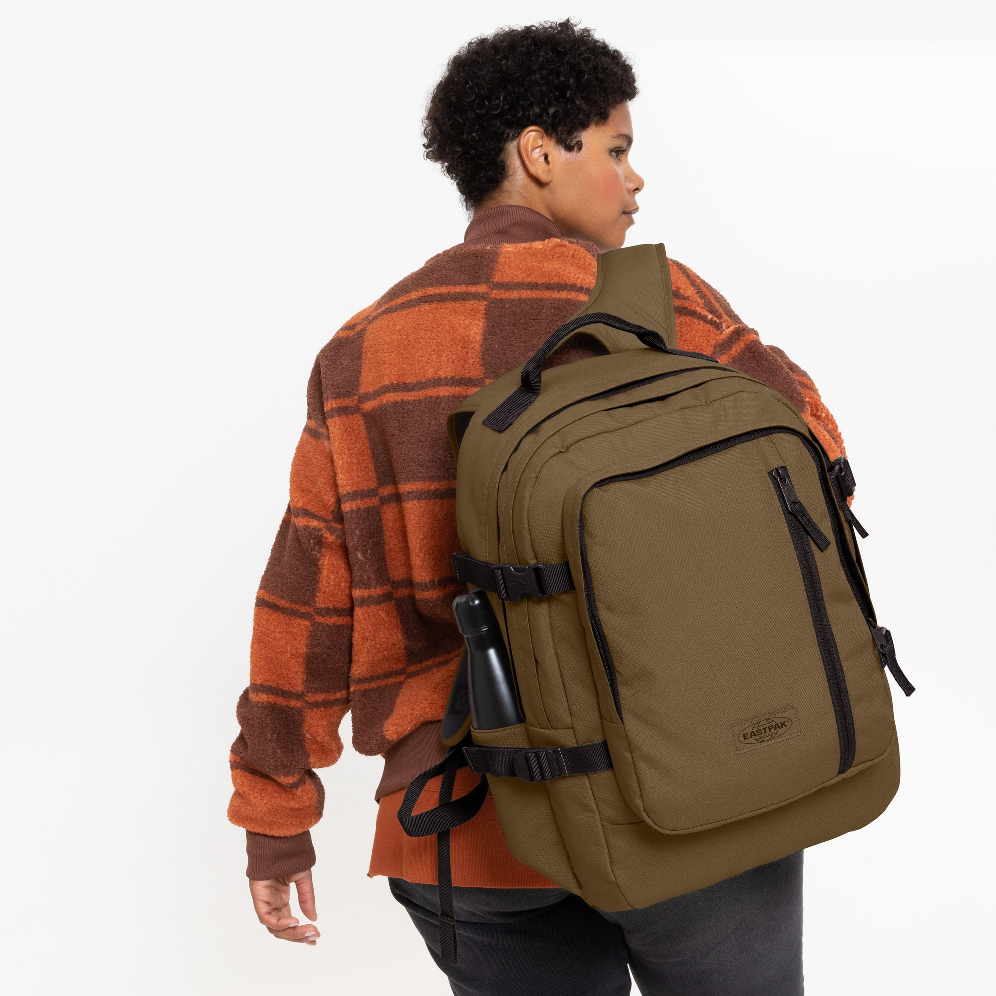 EASTPAK-Volker-Large Laptop Backpack-CS Mono Army-EK0A5BEWO30
